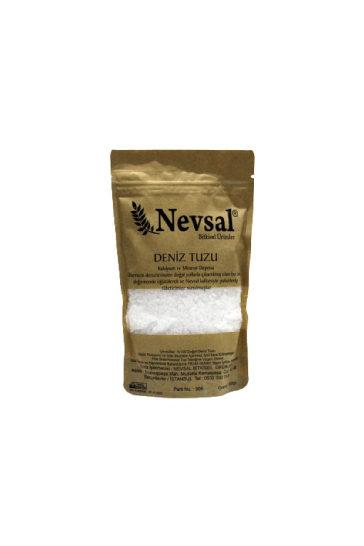 NEVSAL Deniz Tuzu Tane 500 gr