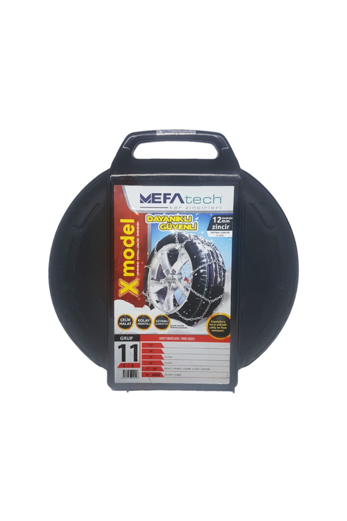 MEFATECH 215/65/17 X11 Takmatik Oto Araç Lastik Zinciri