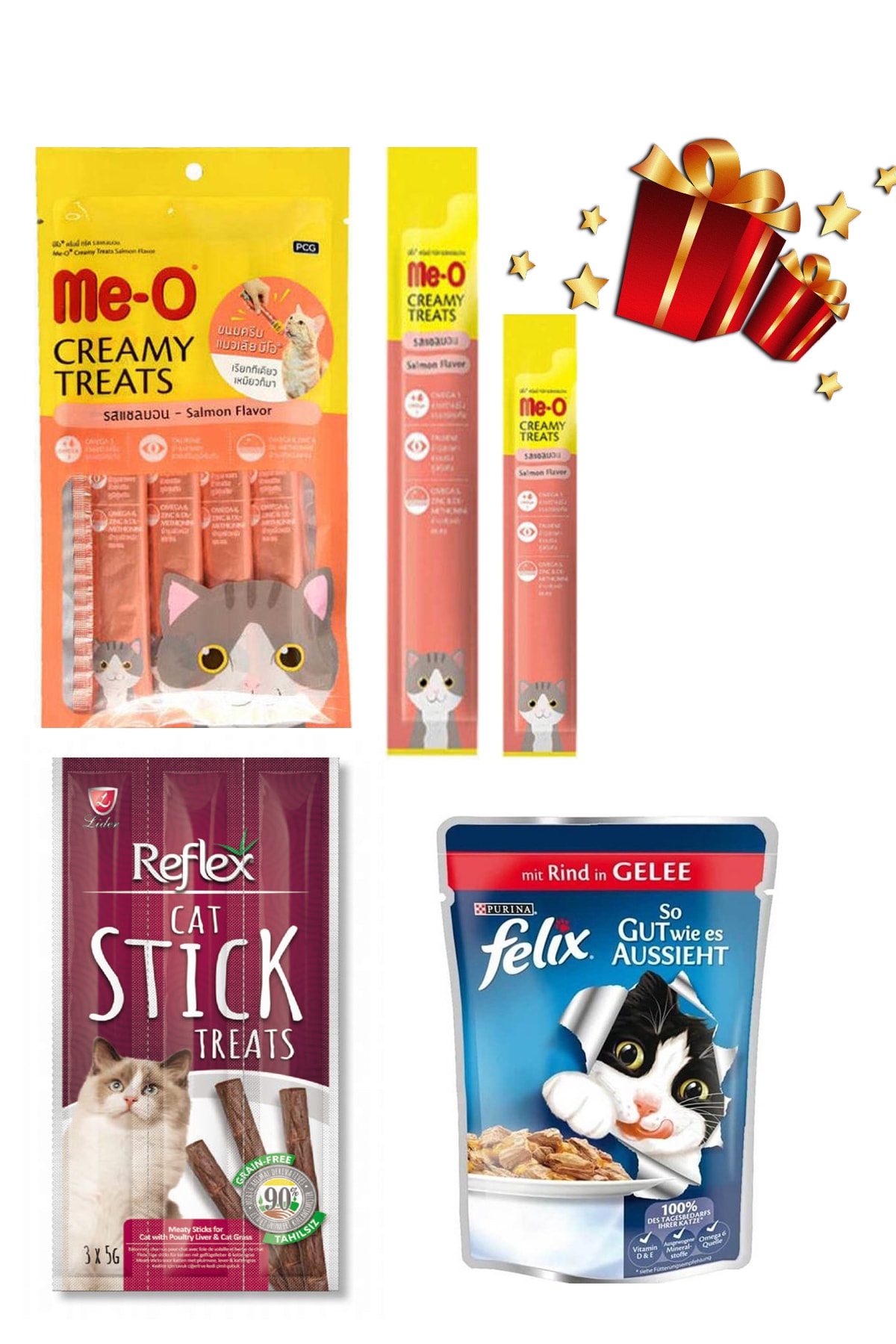 Reflex Kedi Ödül Set 8 Li