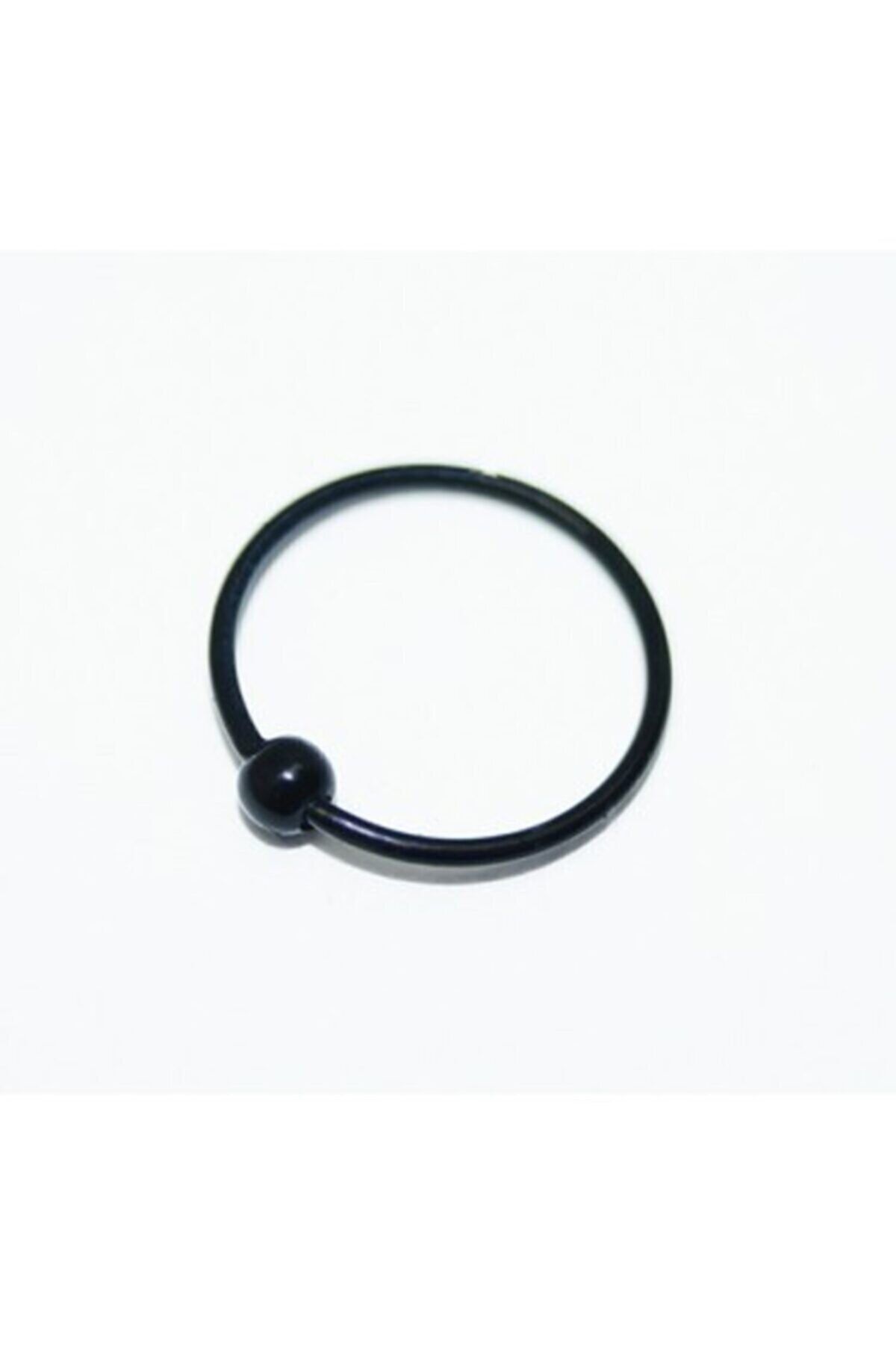 Si&Si Accessories 925 Ayar Gümüş Siyah Kaplama Toplu Halka Hızma