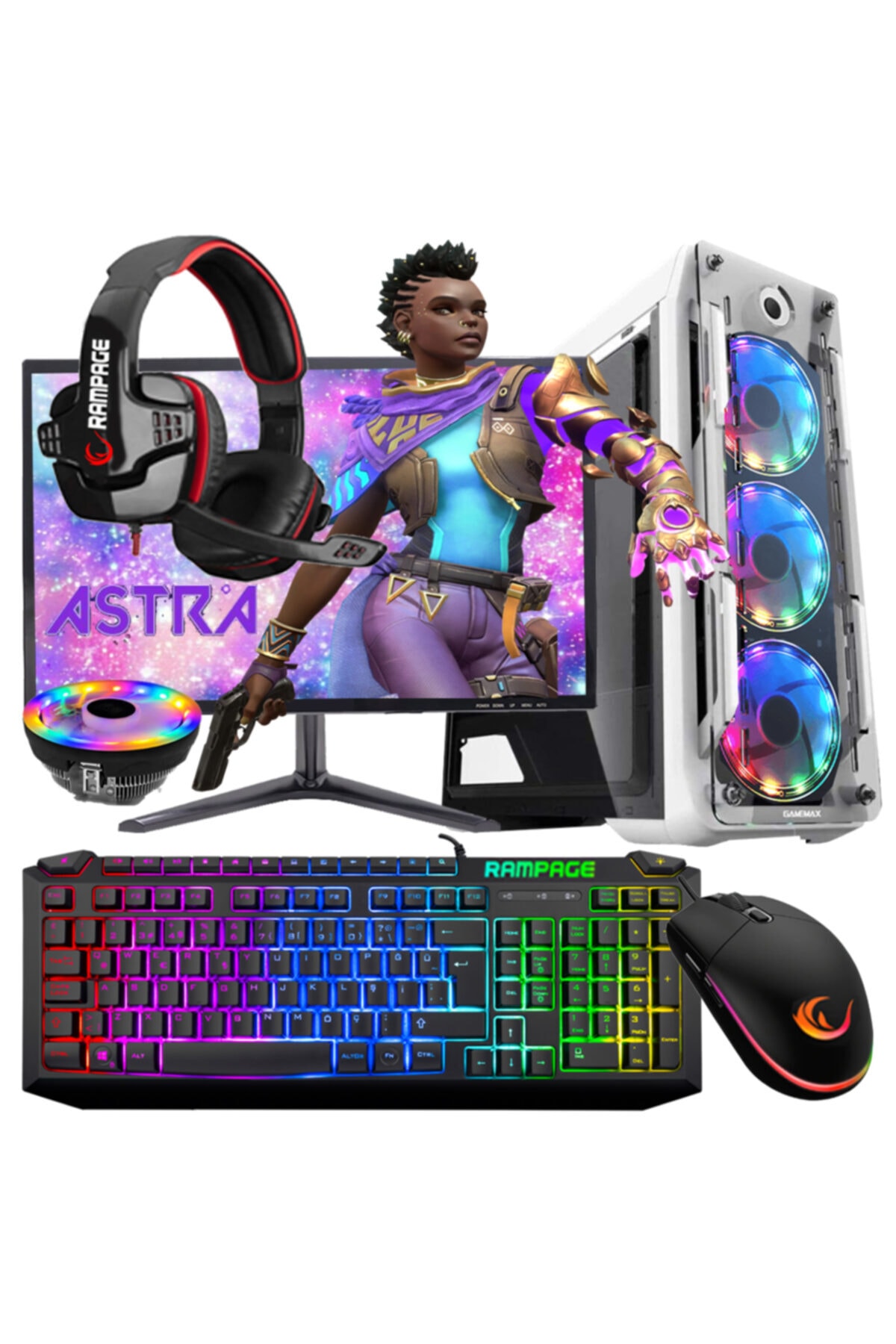 WARBOX Astra I5-3570 16gb Ram 120gb Ssd 500gb Hdd R7 240 18.5\