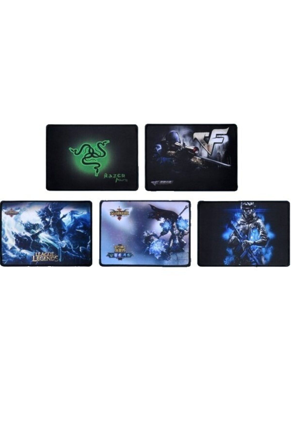 akıncı store 32 X 24 Cm Rubber Mouse Pad Desenli (karışık) Pl-2872
