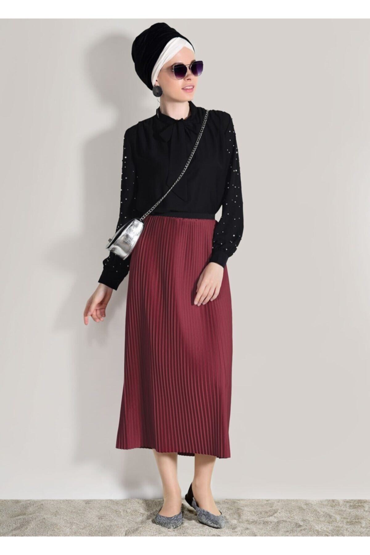 TRENDTESETTÜR Piliseli Etek 4315