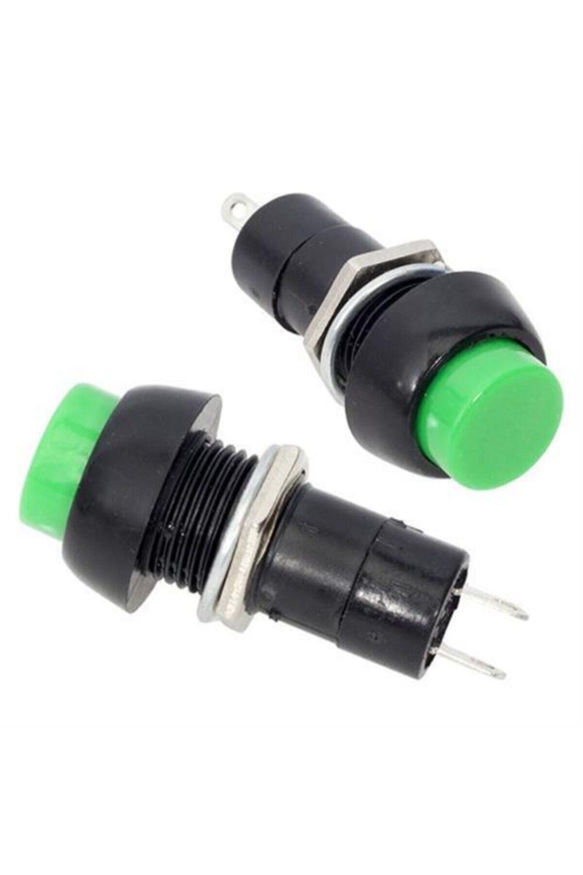 Transformacion Buton Anahtar Pbs-11a-b Yeşil Yuvarlak Basmalı 633024 6 Lı Indirimli Paket
