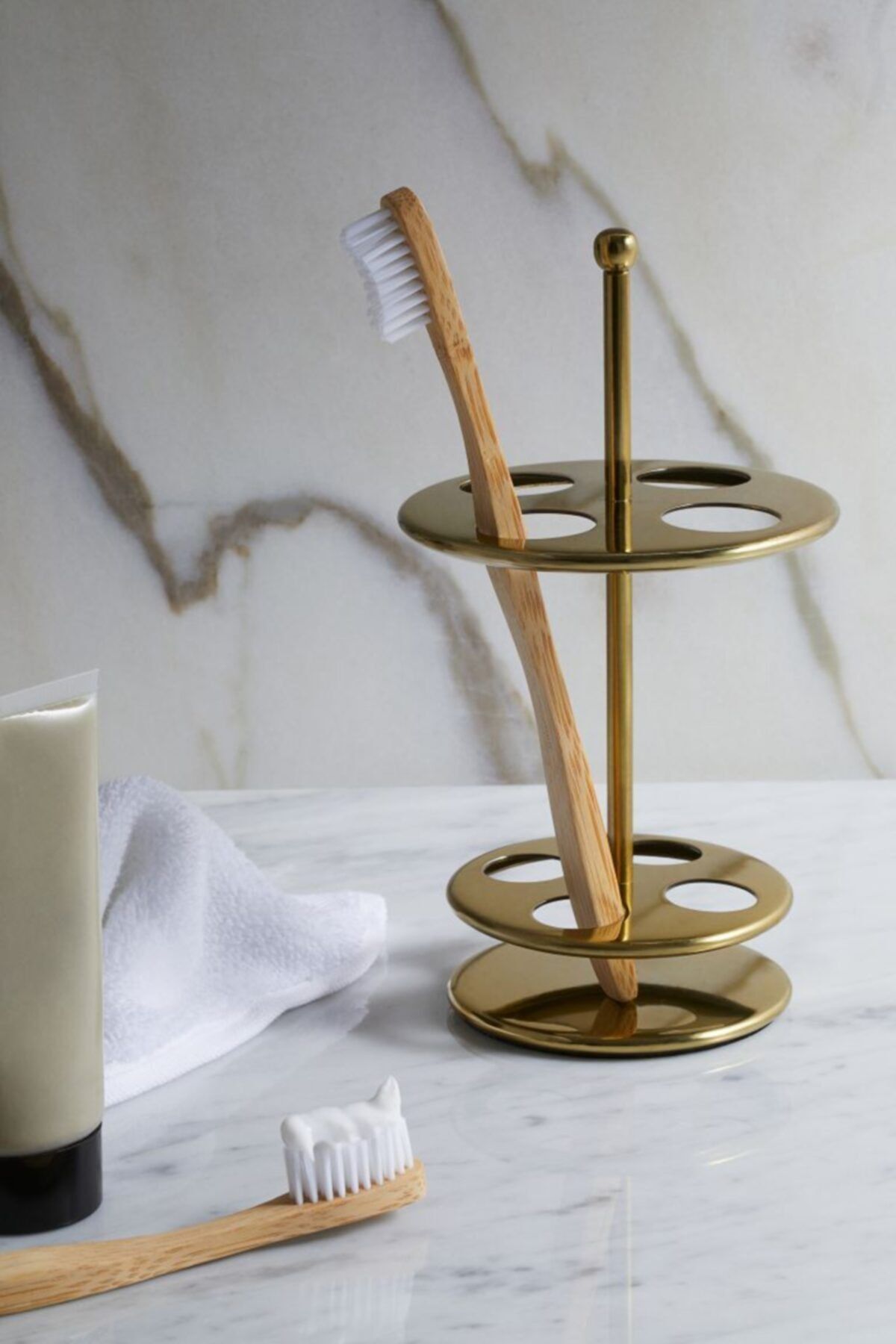 LOVYCO Metal Diş Fırçalık