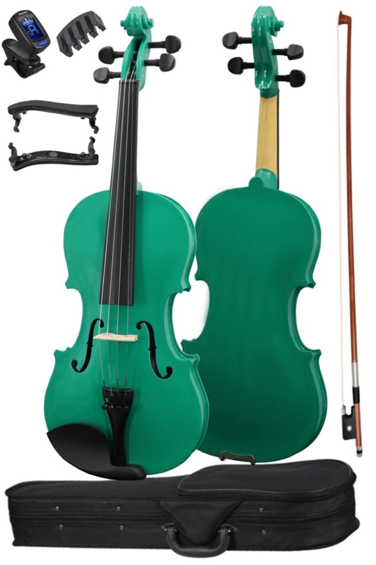 Midex 454-hga44grtys Yeşil Keman Seti 4/4