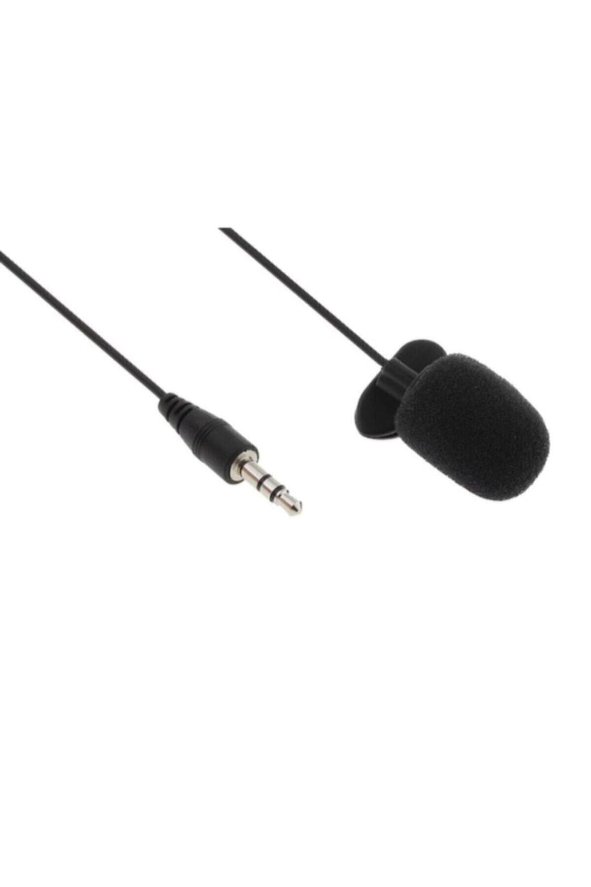Paleon Youtuber Tiktok Yaka Mikrafonu Kablolu 3.5mm Hd Ses Kaydı