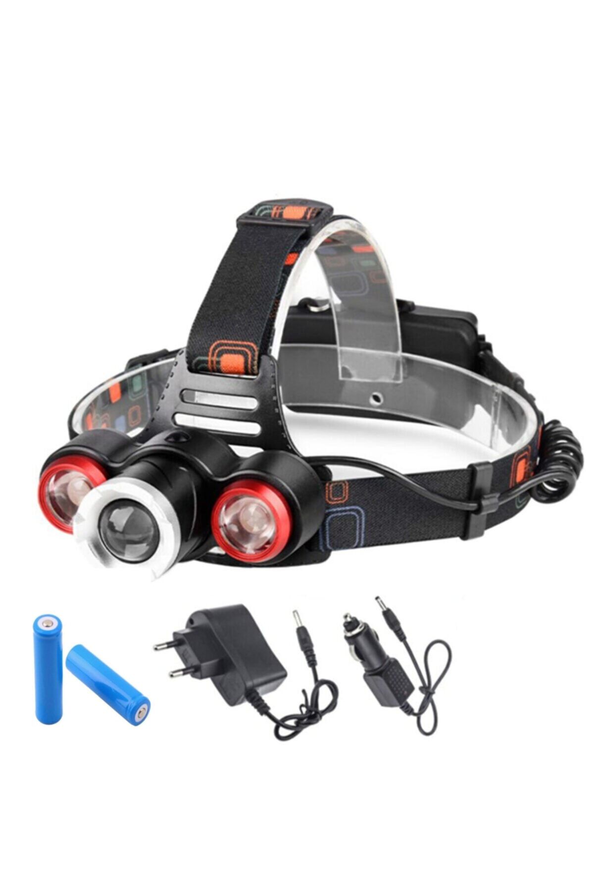 PeakStar 10w T6 Cree Led 1200 Lümen Profesyonel Şarjlı Kafa Feneri