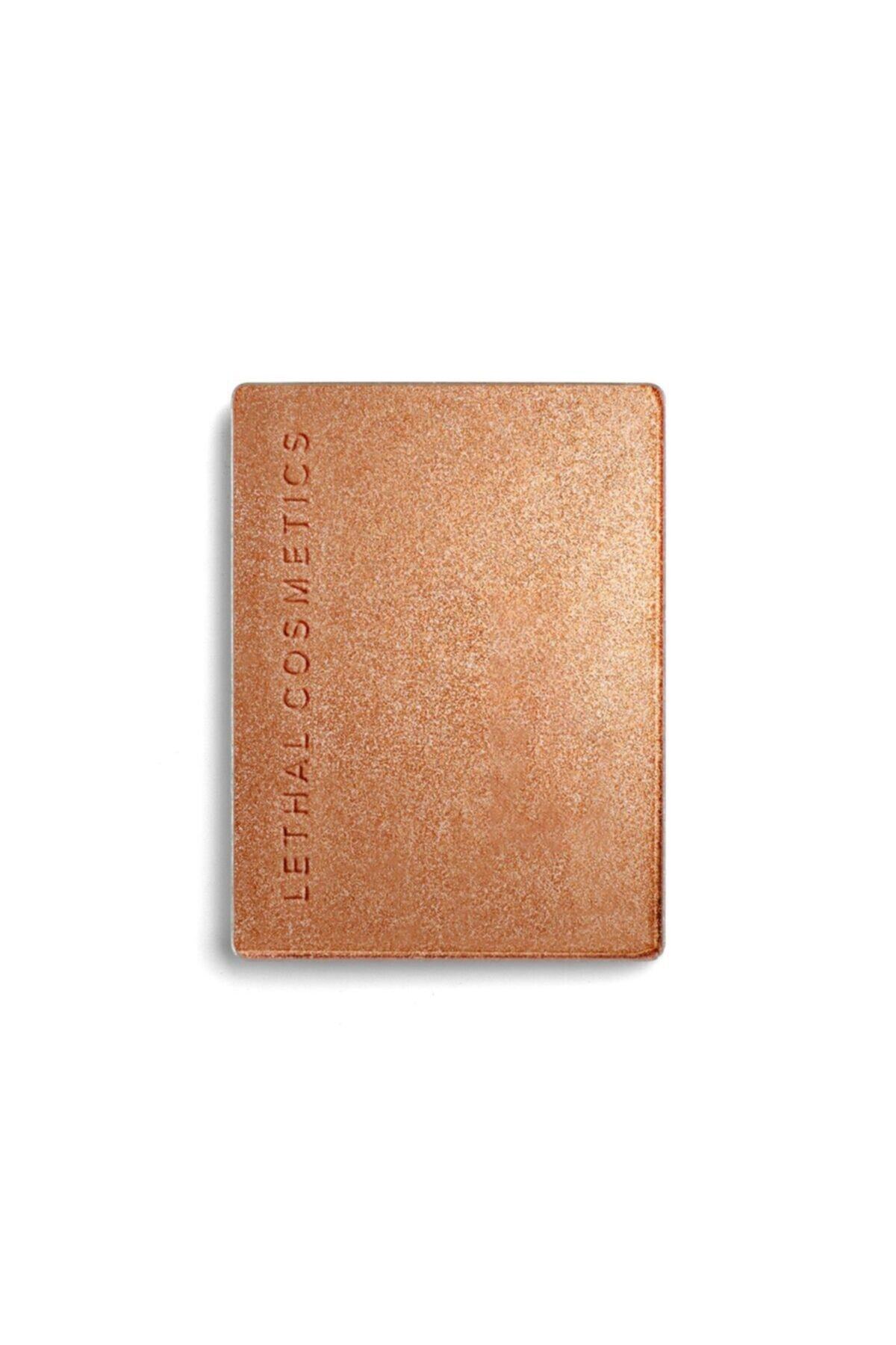 Lethal Cosmetics Flare - Vegan Aydınlatıcı (HİGHLİGHTER) - Sıcak Alt Tonlu Bronz Vurgulu Bakır