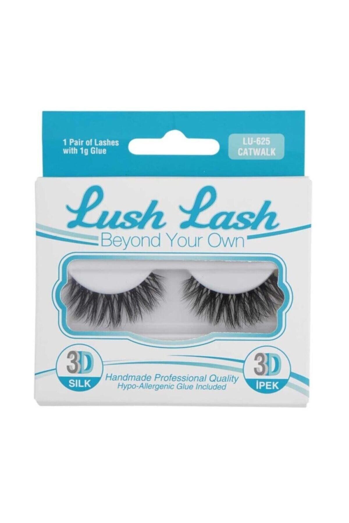 Lush Lash 3d Ipek Kirpikler Lu 625