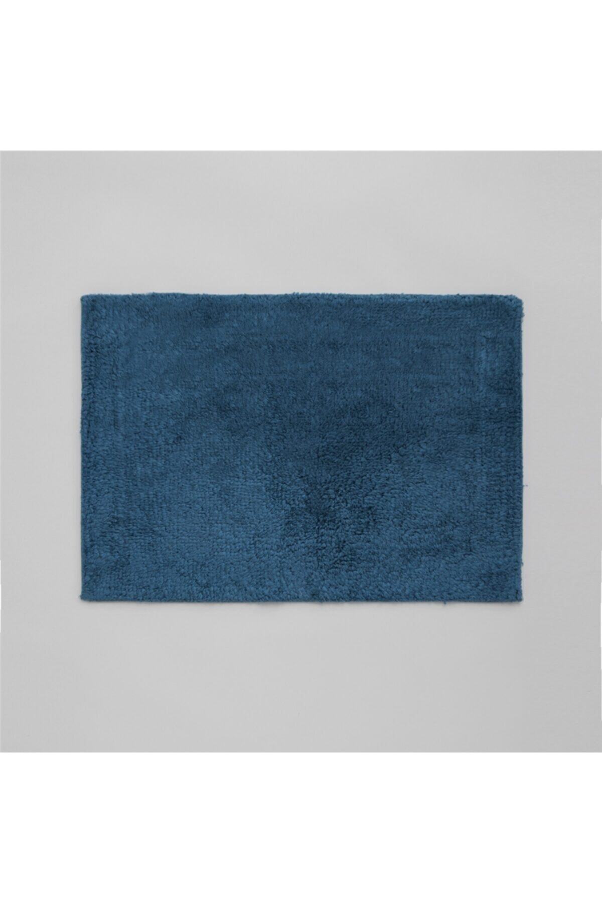 Chakra Bamboo Solid Paspas 40x60 Cm Gece Mavisi