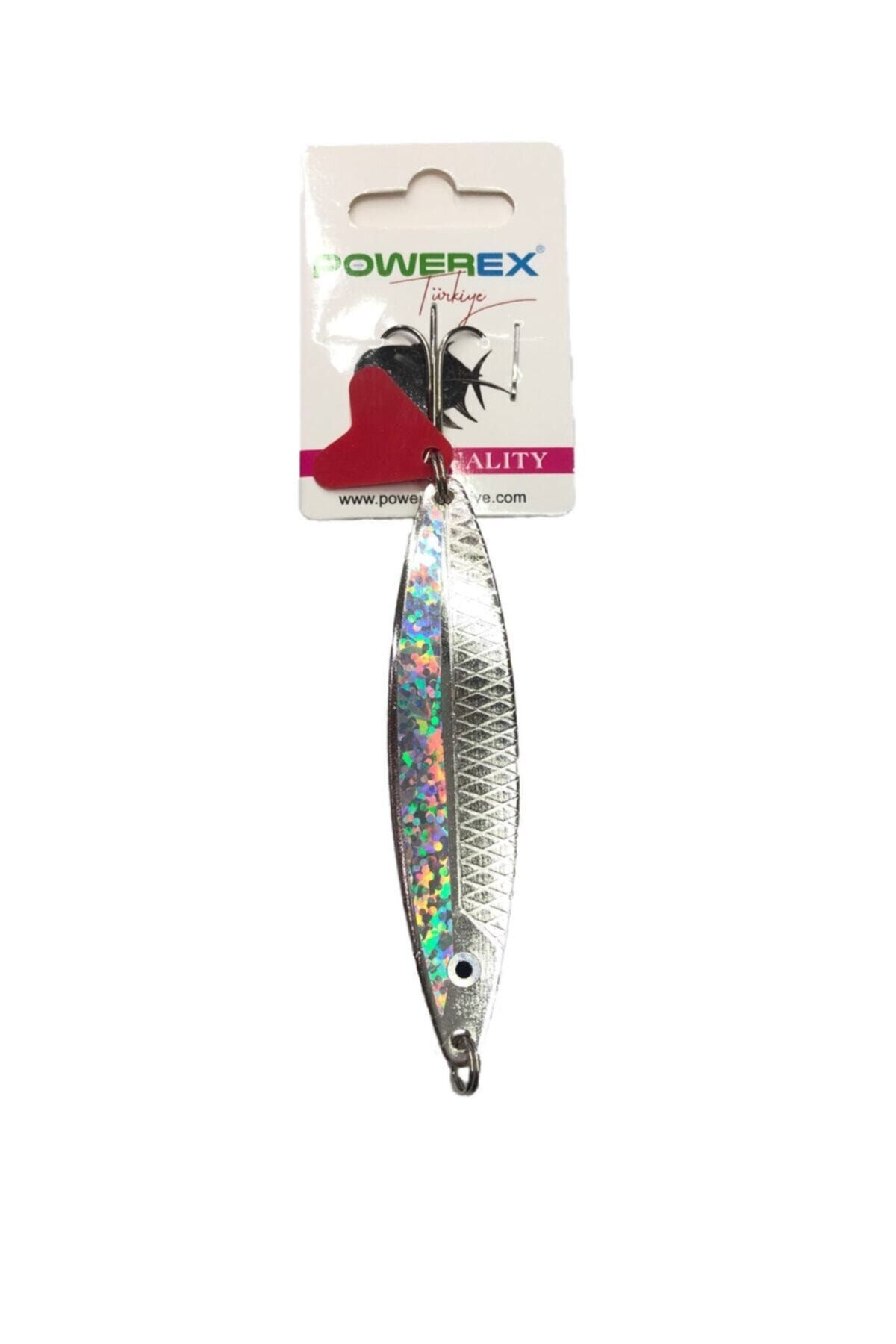POWEREX Striker X Lüfer Palamut Turna Çinekop Metal Kaşık Sahte Yem 28gr. 9cm. Mod.244