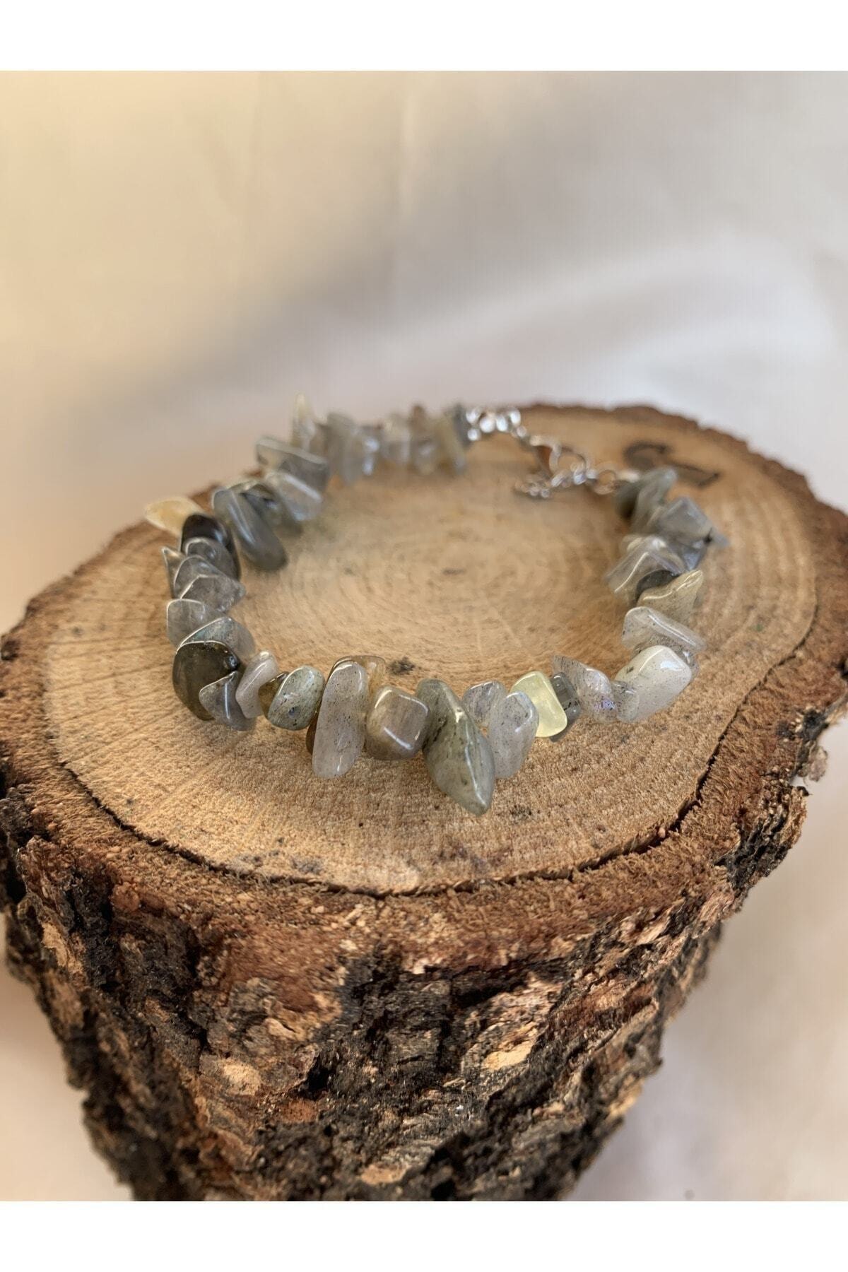 Dibati Accessories Doğaltaş Kırıkdizi Labradorit Bileklik