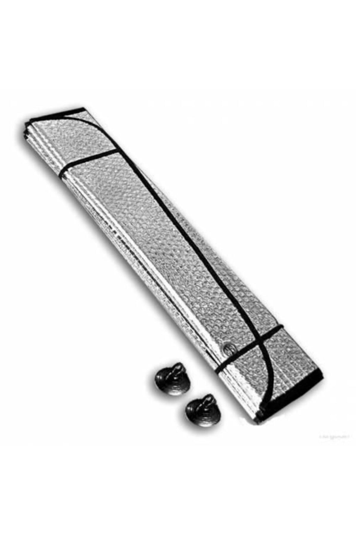 LookBuy Katlanabilir Parlak Araba Ön Cam Güneşlik 130 cm X 60 cm