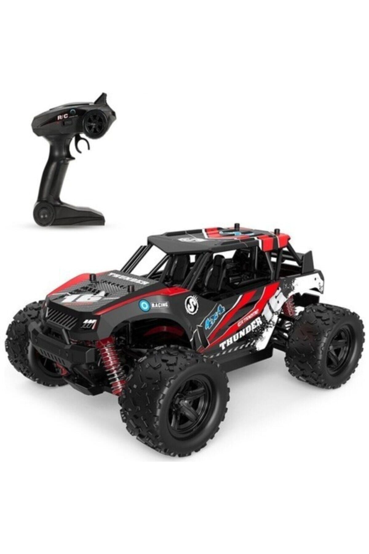 FM Toys Gepettoys Extreme Elektirikli Thunder 40 Km Hız Yapan Hız Canavarı Uzaktan Kumandalı Araba Jeeb