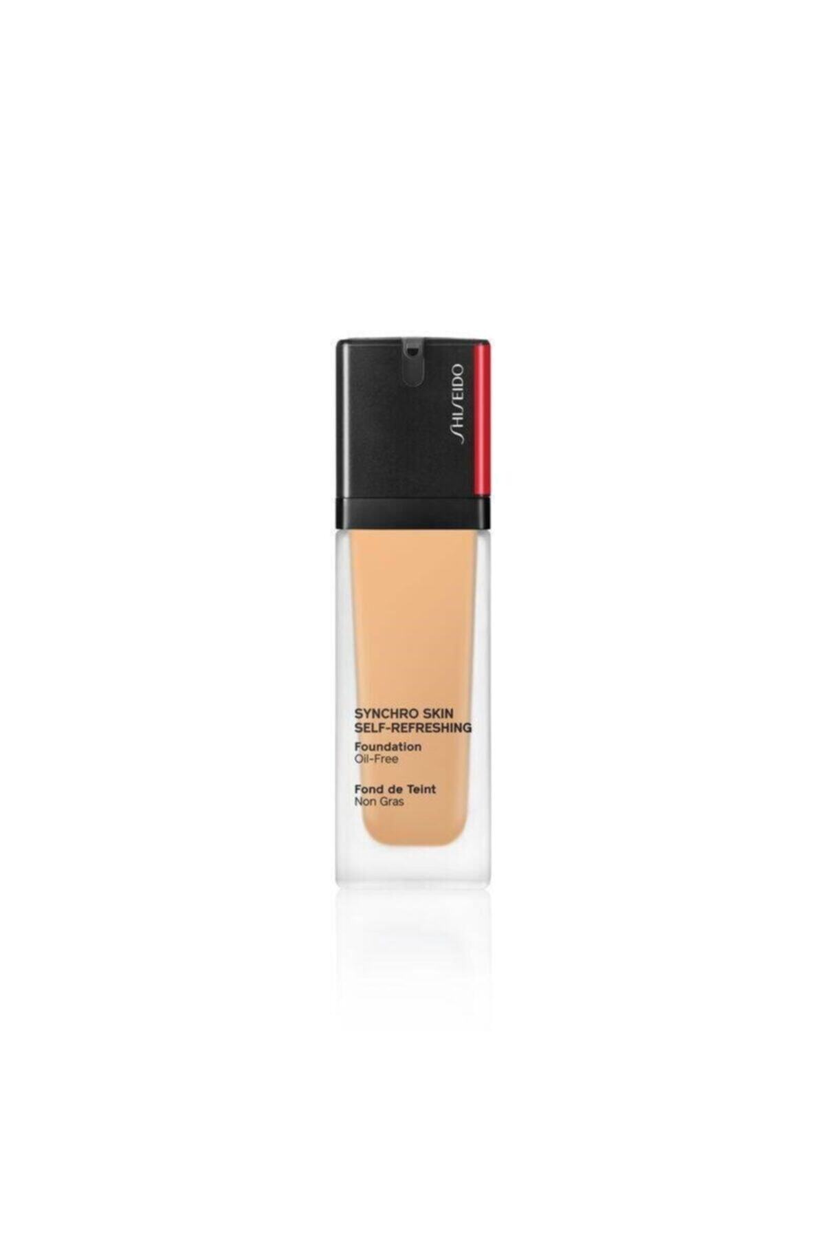 Shiseido Beauty Synchro Skın Self-refreshıng Foundatıon Spf30 350 Maple - Ortadan Koyuya Dönük Ten: Nötr Al
