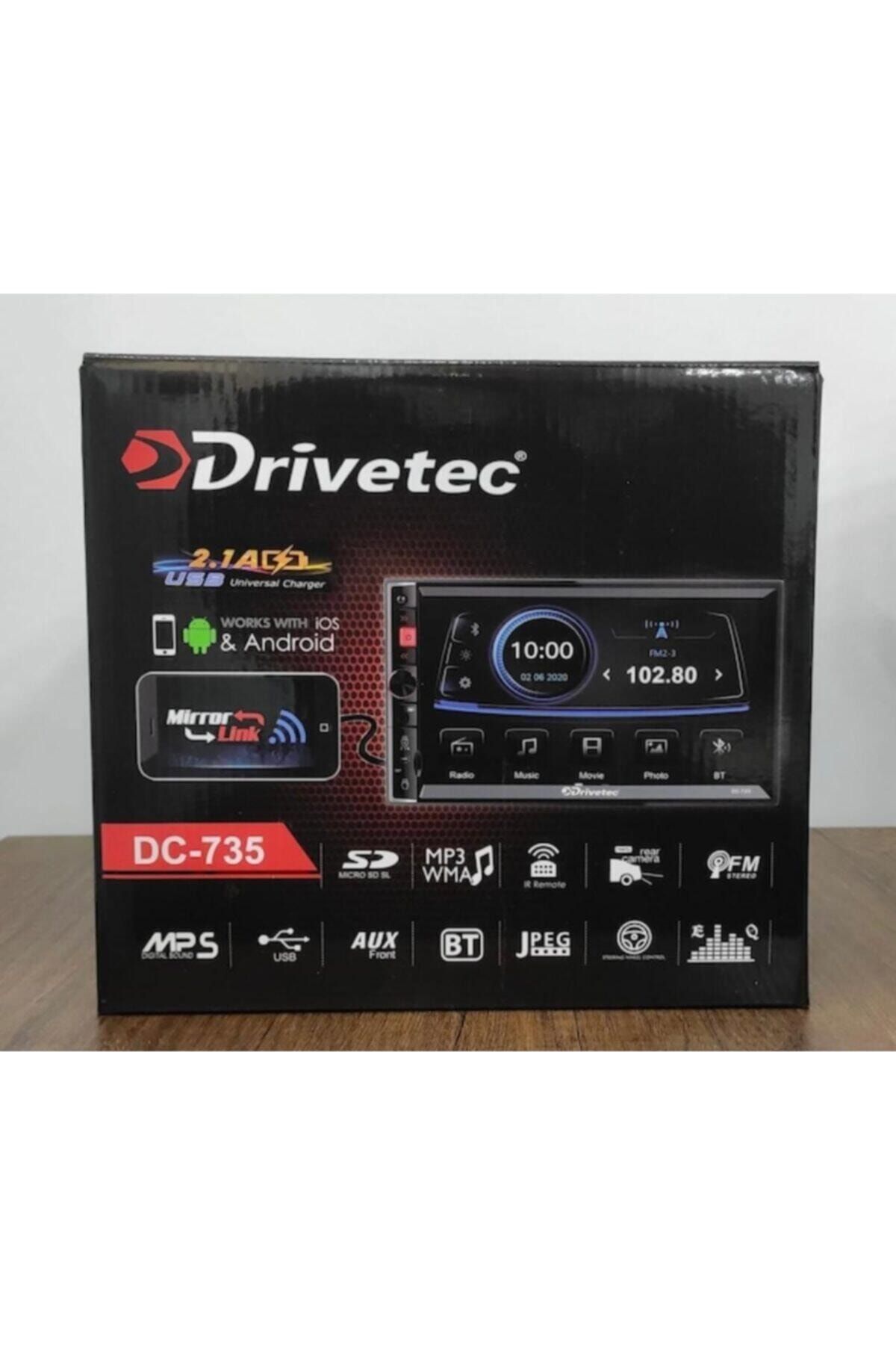 drivetec Dc-735 Double Teyp Çift Usb Güçlü Şarj Kamera Dahil