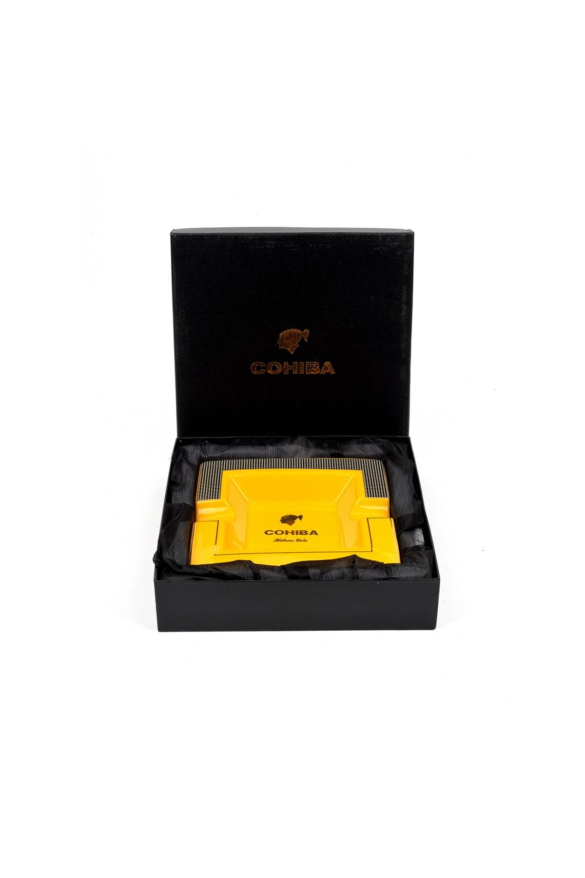 blackboss Cohiba Kare Sarı Küllük Bbklk0005