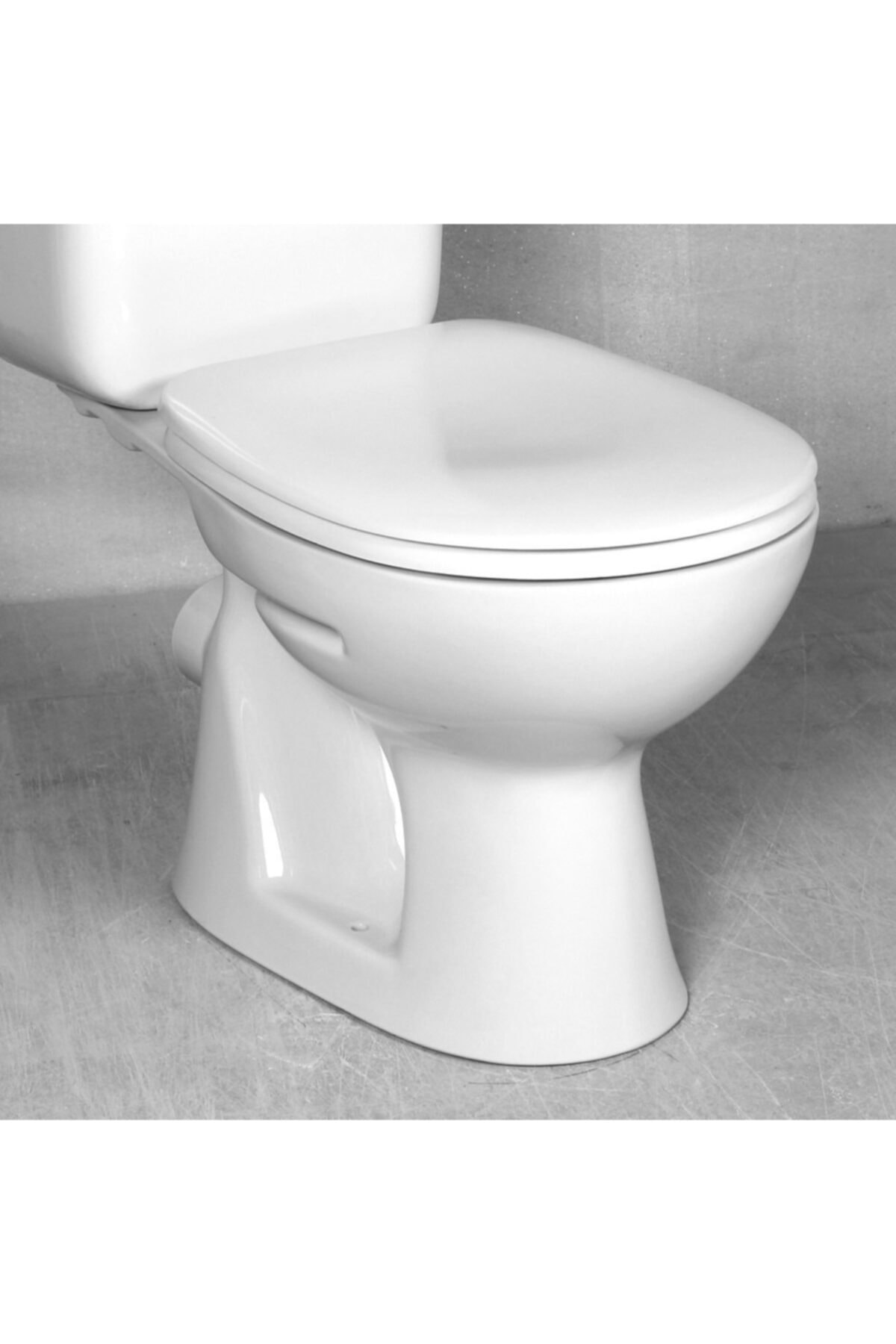 Ece Banyo Pp Klozet Kapak, Plastik Menteşe-alttan Sıkma, Normal