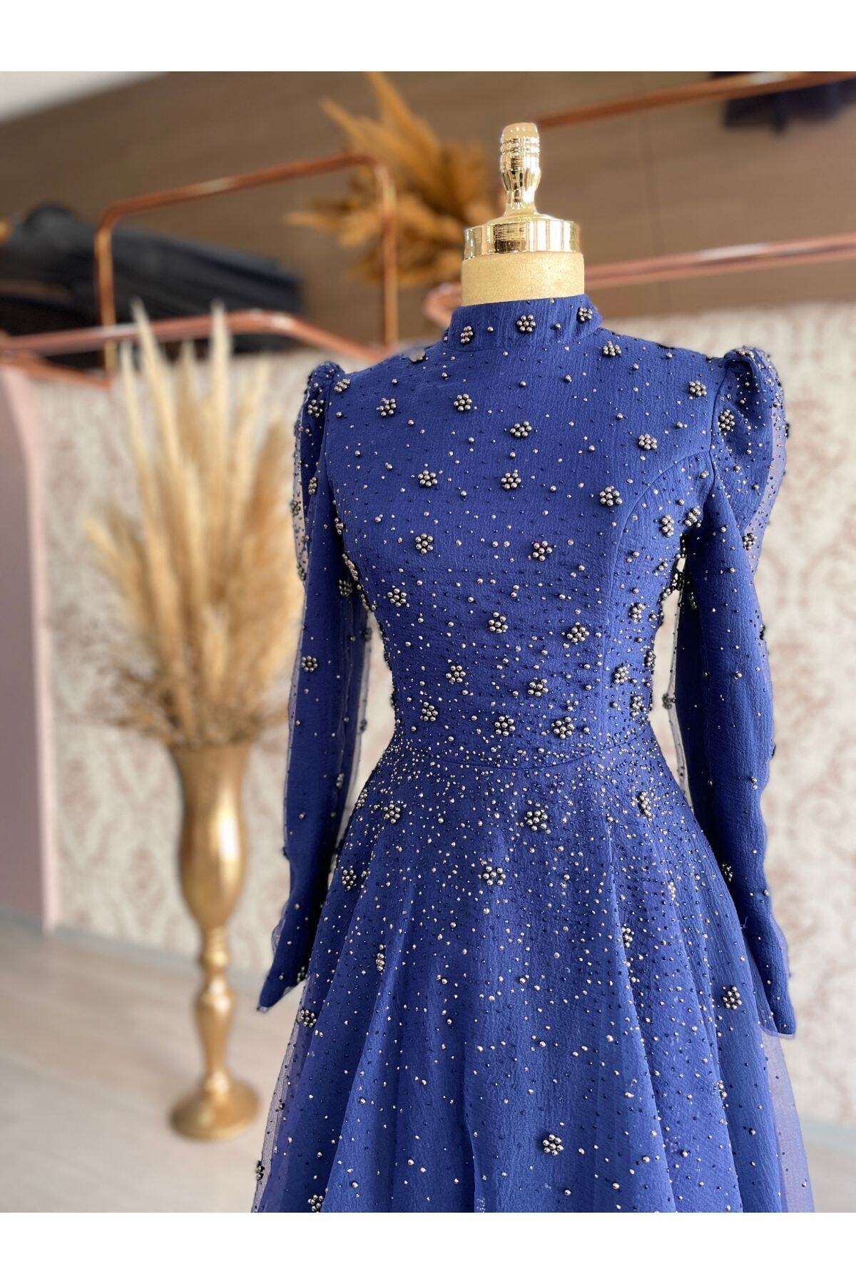 Dress Life Efnan Abiye Lacivert