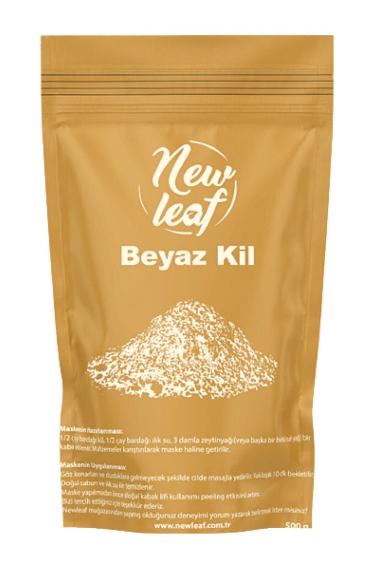 Newleaf Beyaz Kil Doğal Yüz Maskesi 500 G