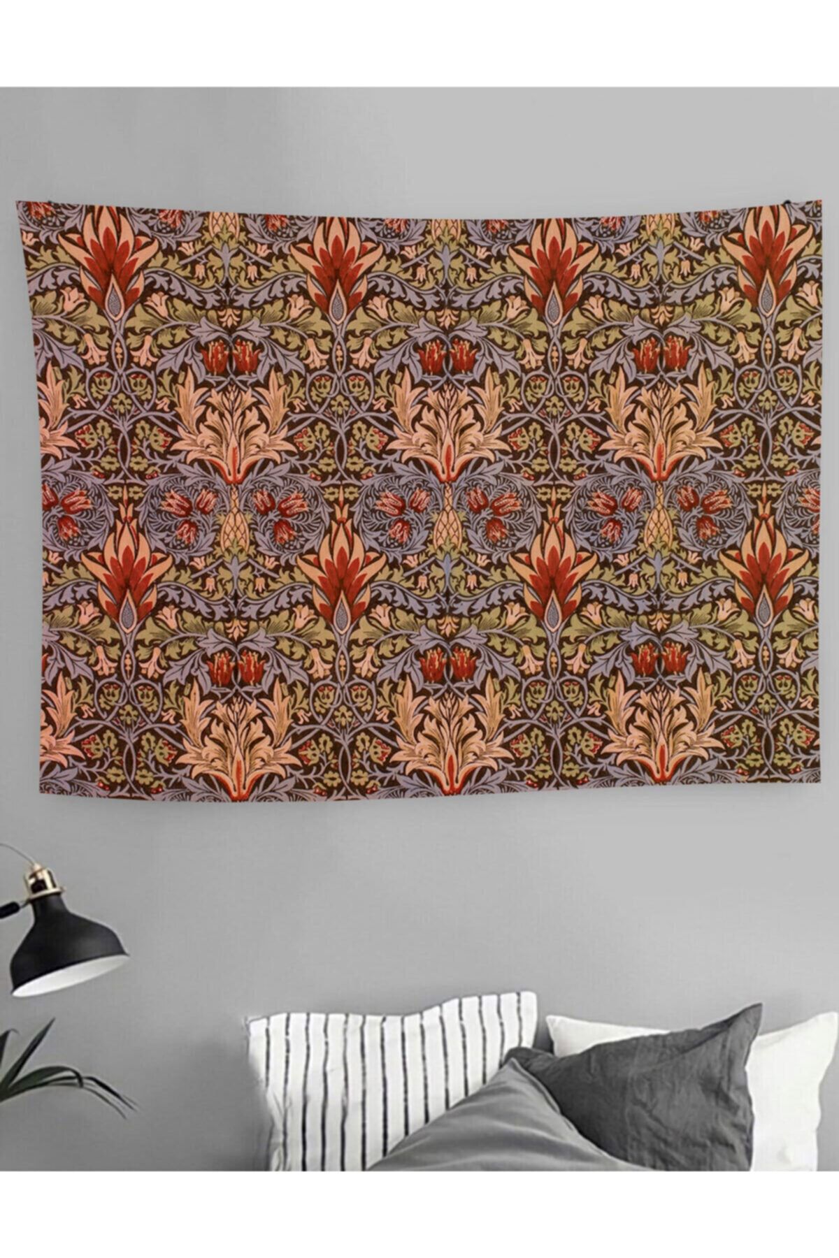 ALL OVER Etnik Desenli Duvar Örtüsü 200x130cm