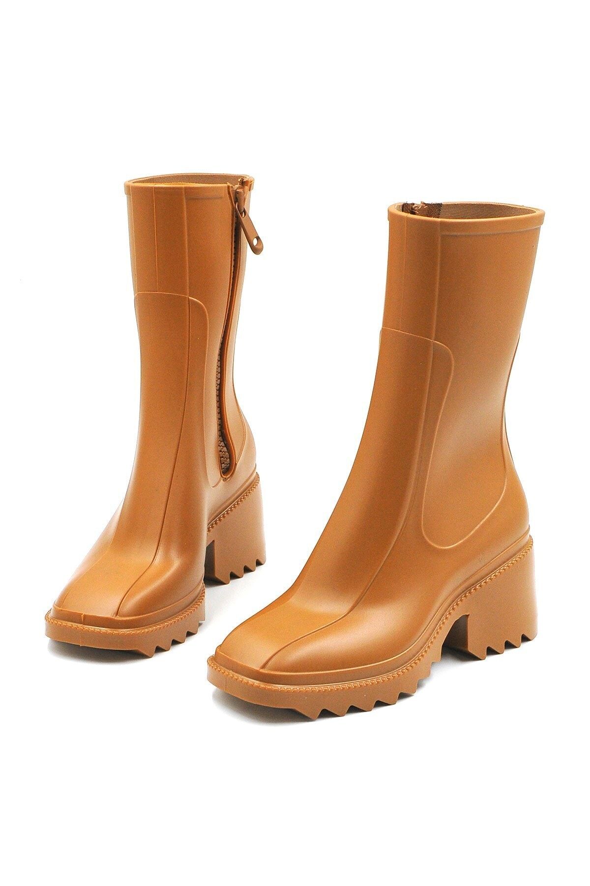 Tinka Bell Shoes 1466 Yağmur Botu Taba