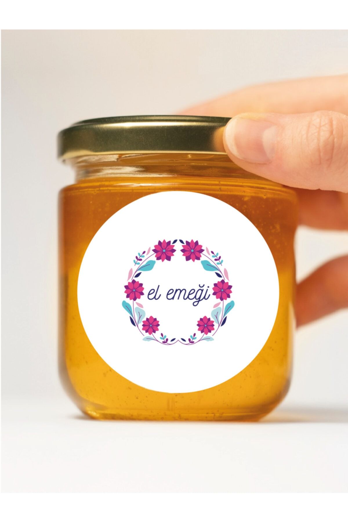 Etiket Vitrini Hazır Kuşe Sticker Etiket 006