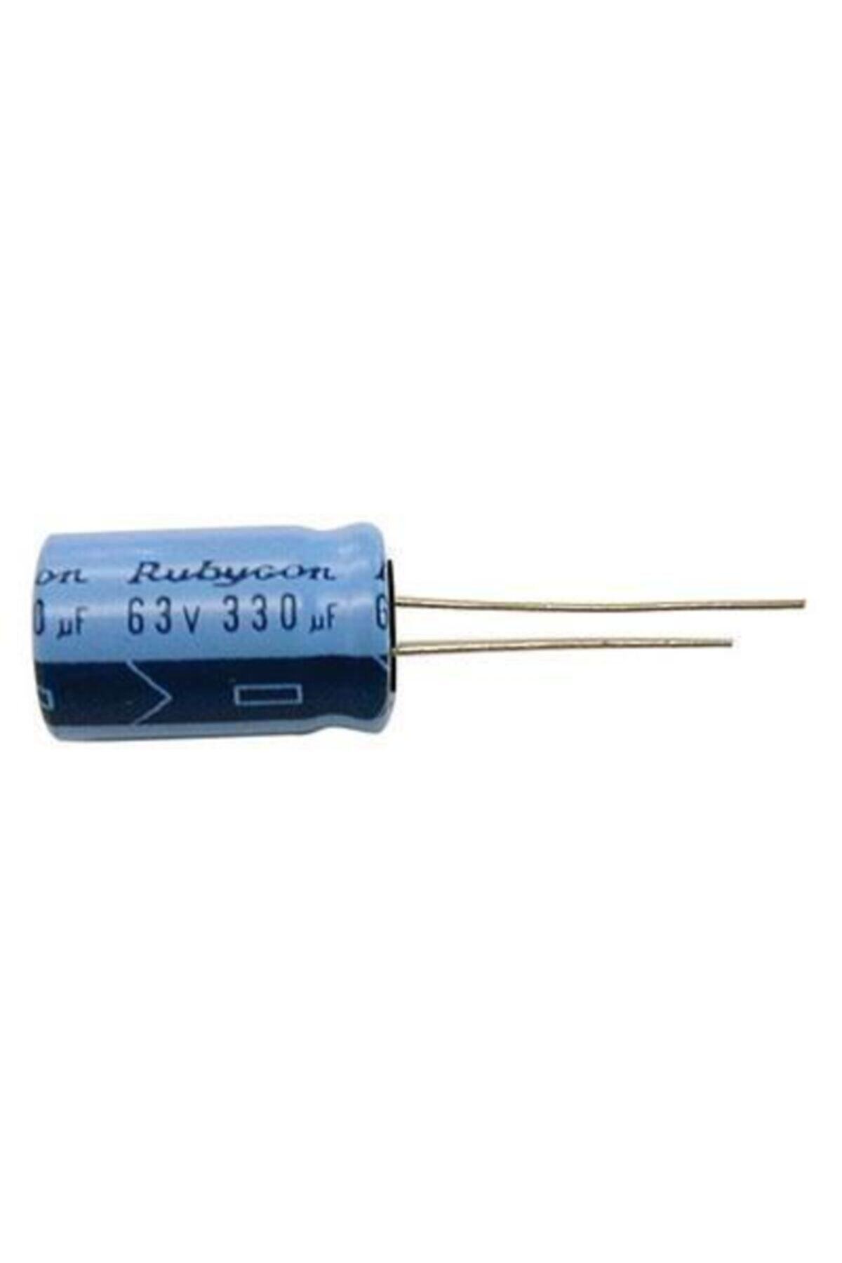 Daix 330mf 63v - 330uf 63v Elektrolitik Kondansatör 8x12 10 Adet