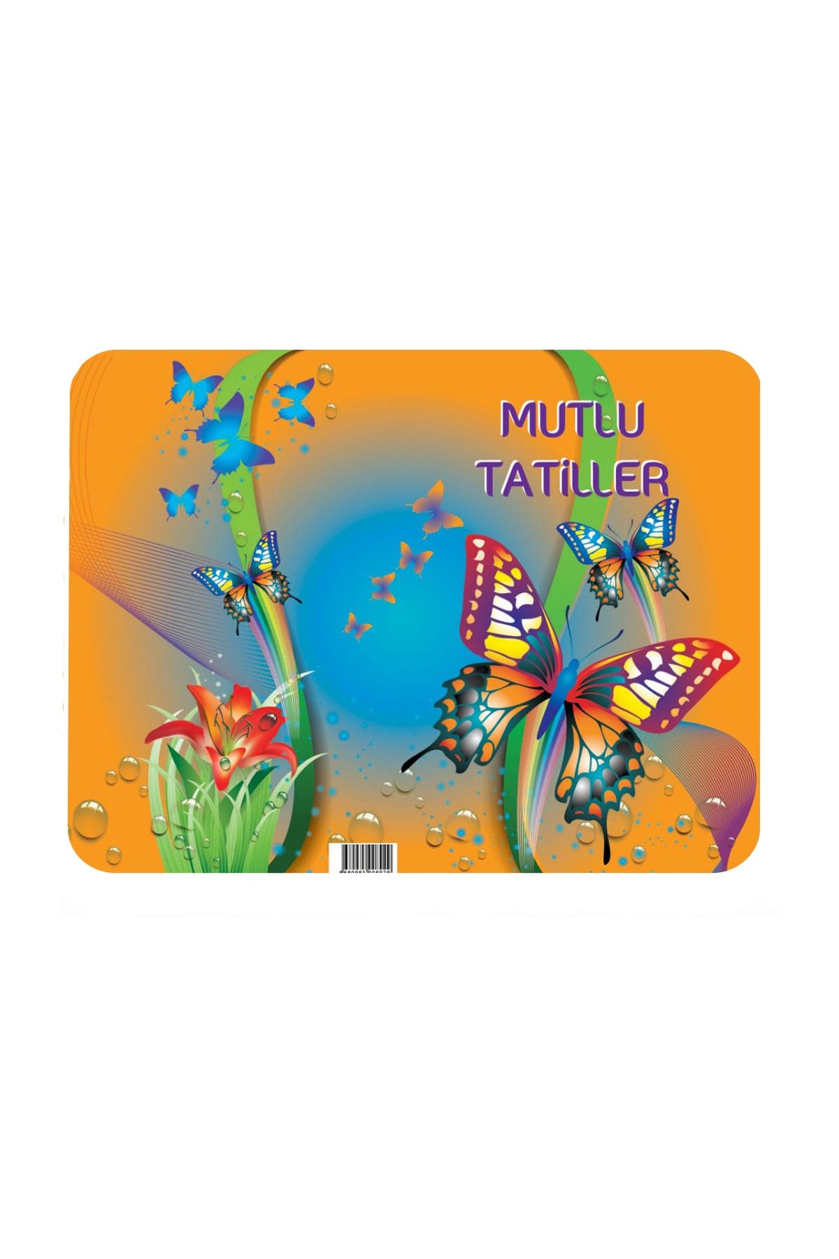 hiçdurmaal Kelebek Görselli Ilkokul Için Karne Kabı 1 Paket 20li