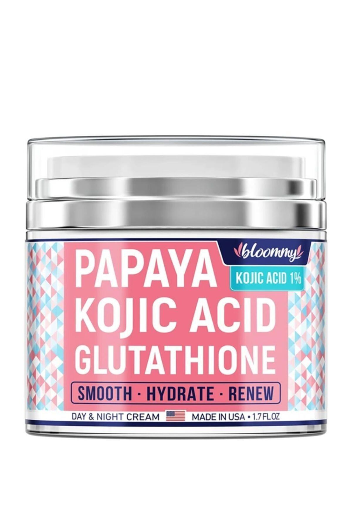 Bloommy Papaya Kojic Acid Glutathione Cilt Aydınlatıcı Krem 48 gr