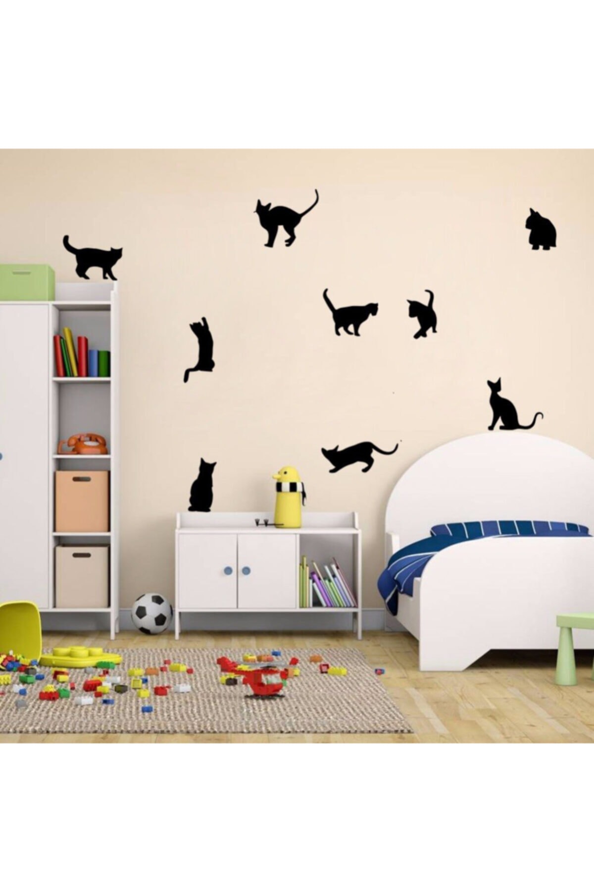 Ela reklam & Tabela Dekoratif Kedi Süsleme Sticker