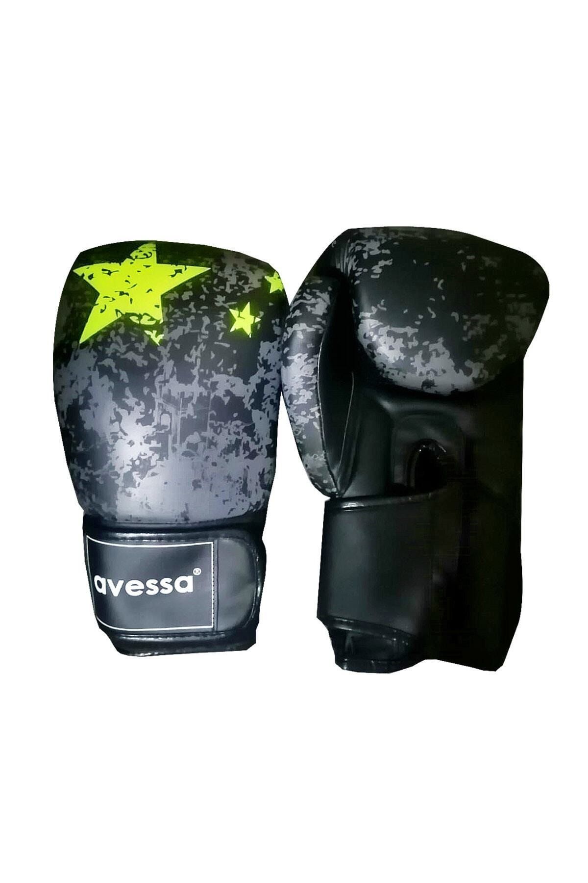 AVESSA Ring-200 Boks Eldiveni 8 Oz Siyah Avs-8ozring200siyah