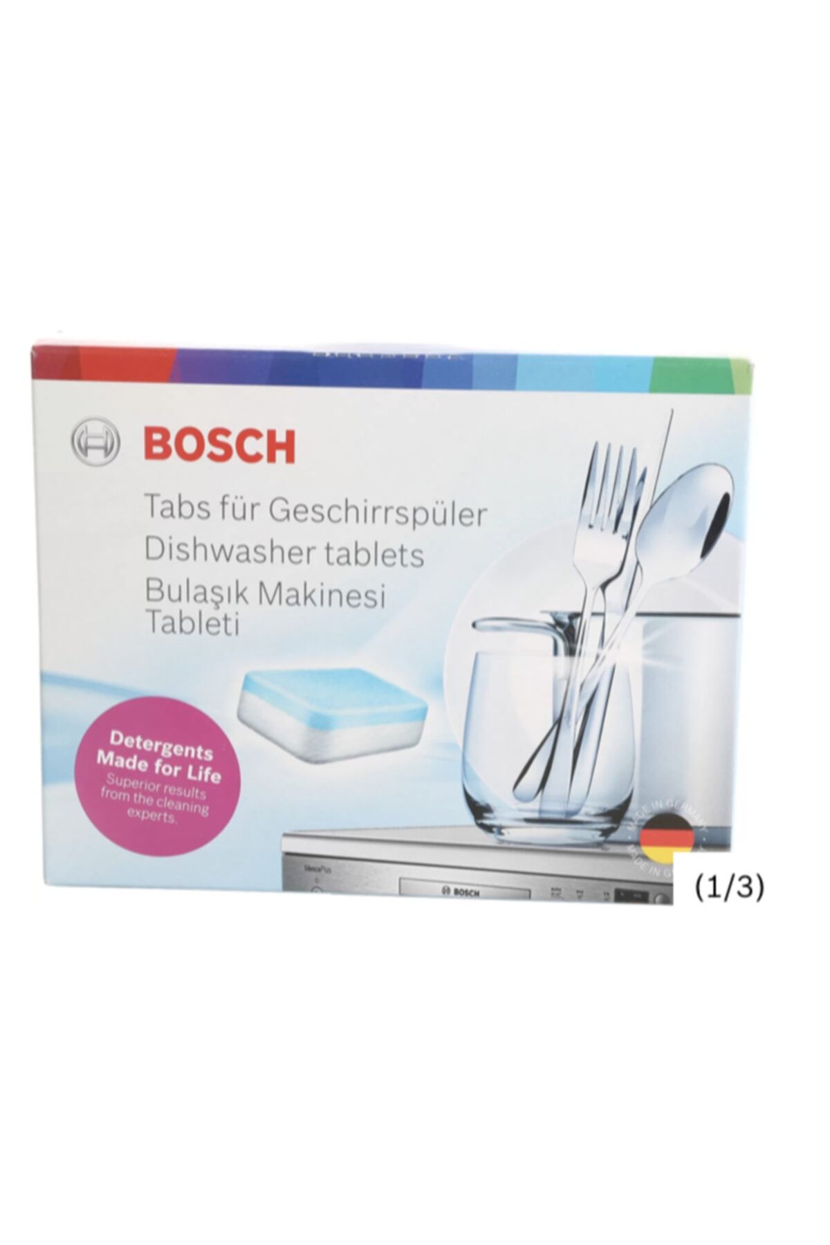 Bosch Bulaşık Makinesi Yıkama Tableti
