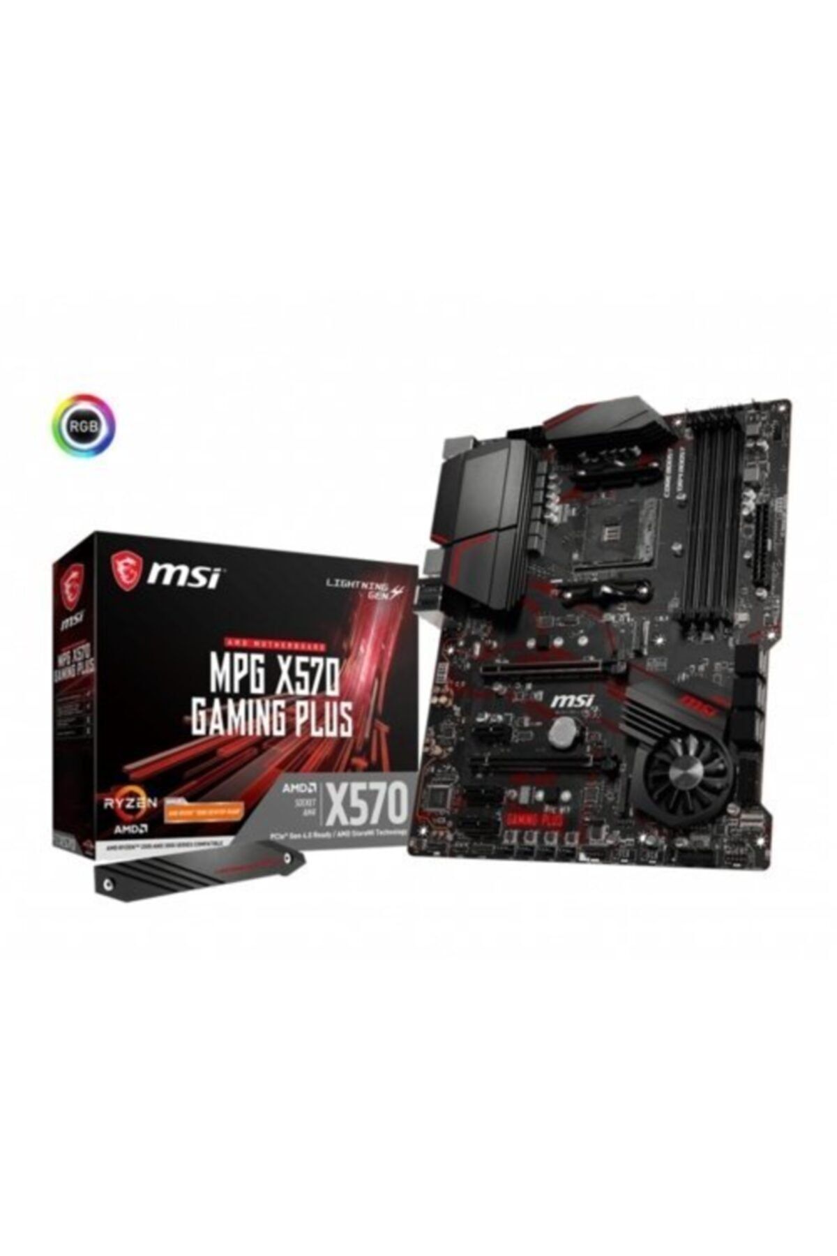 MSI Mpg X570 Gamıng Plus Ddr4 M.2 S+v+gl Am4 (atx)