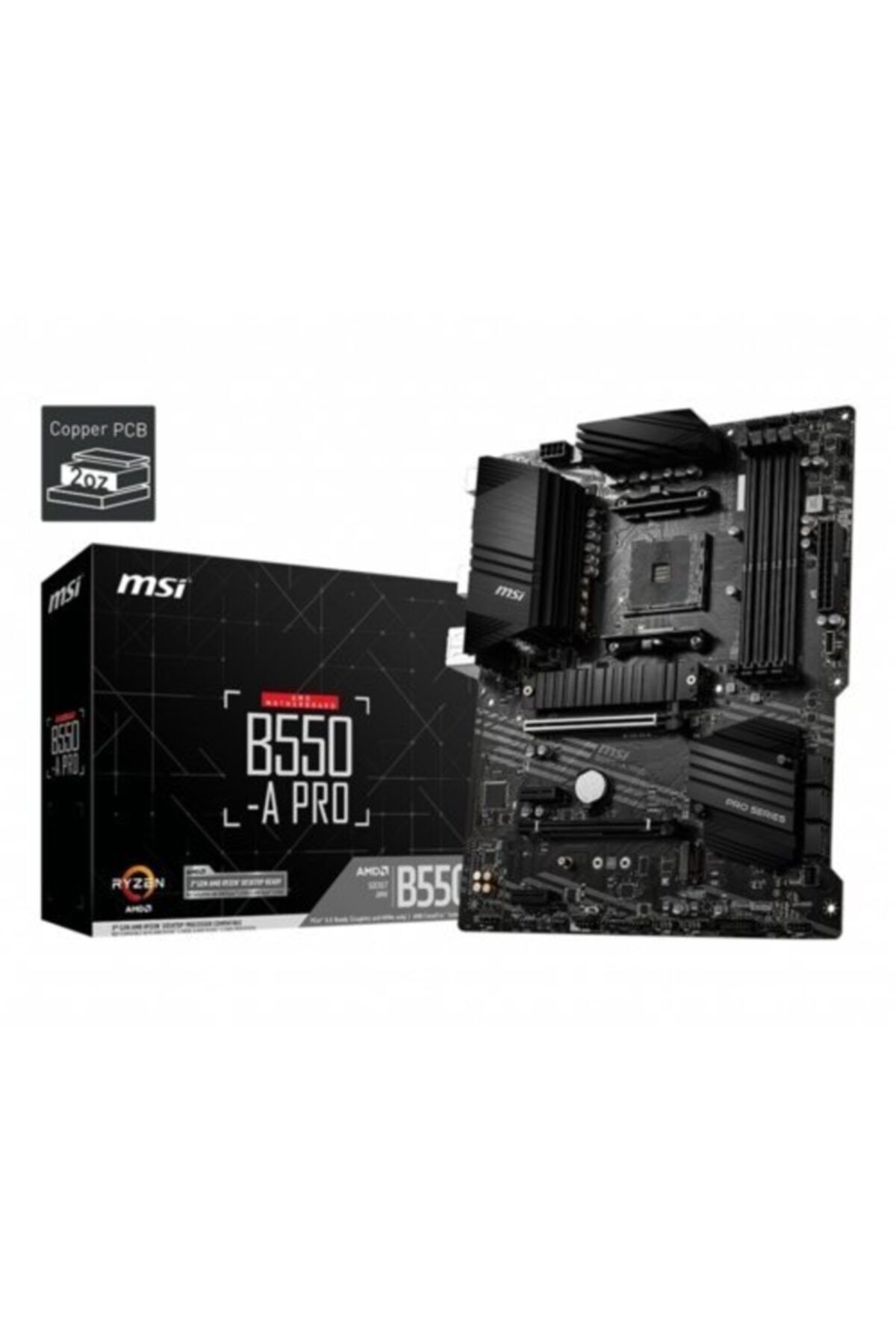 MSI B550-a Pro Ddr4 S+v+gl Amd Am4