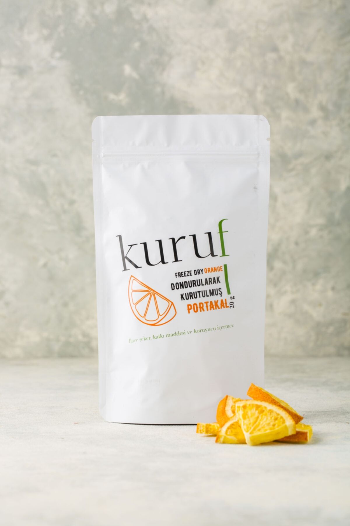 KURUF Dondurularak Kurutulmuş Portakal 20g
