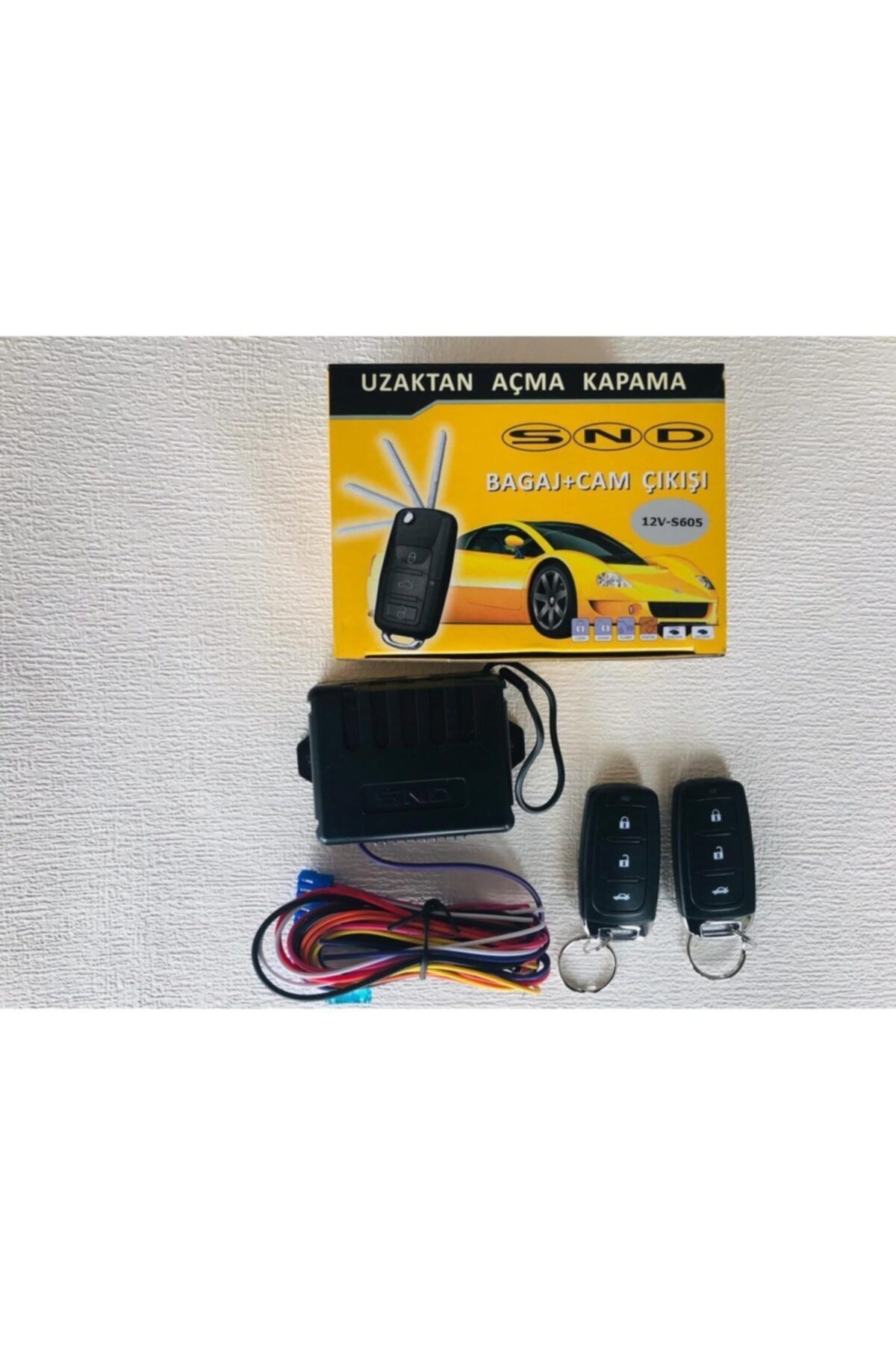 LİFECAR Snd 12v Oto Açma Kapama Uzaktan Kumanda Anahtar Sistemi 12v
