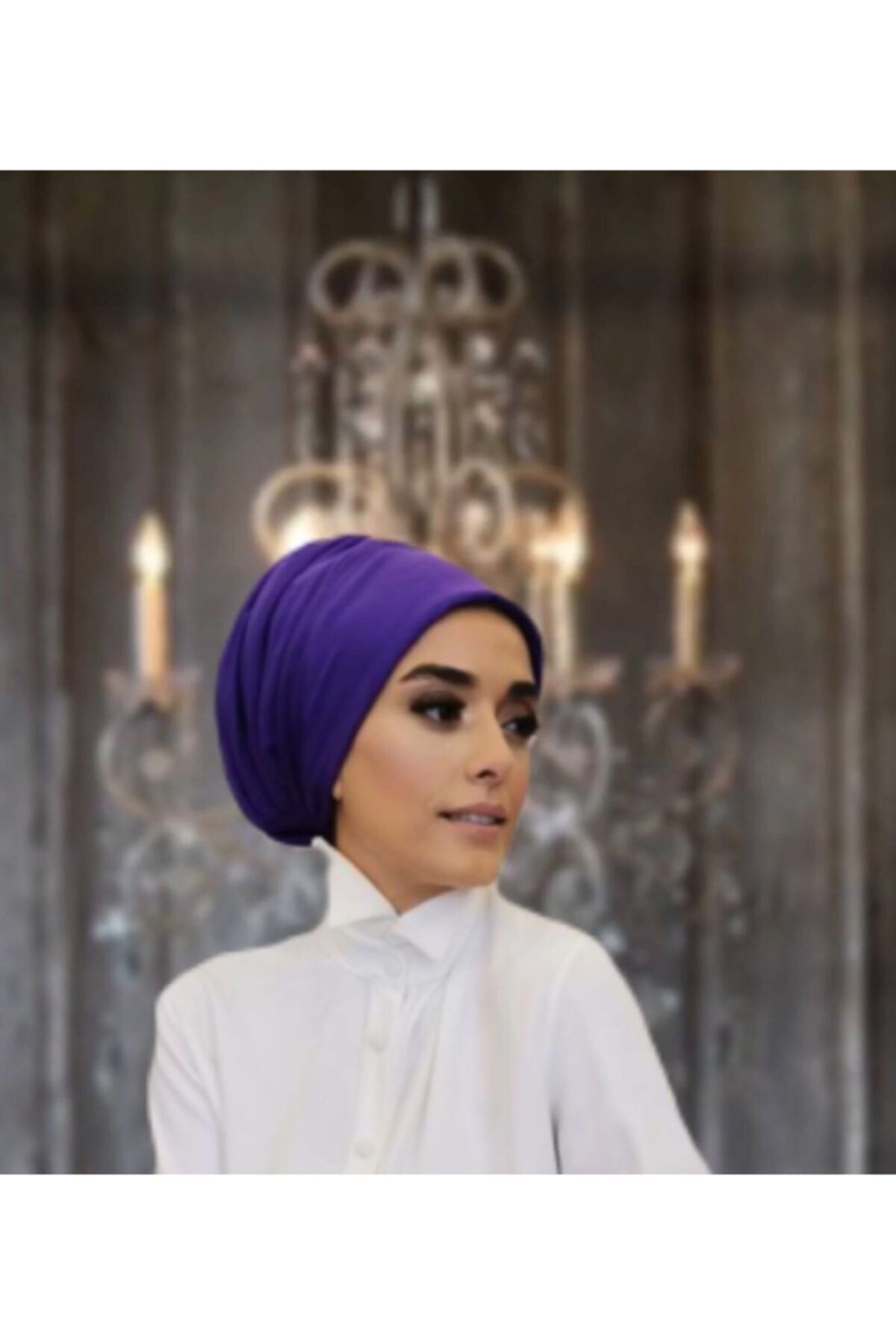 KÜBRA HATUN Dolgulu Önü Düzdış Bone
