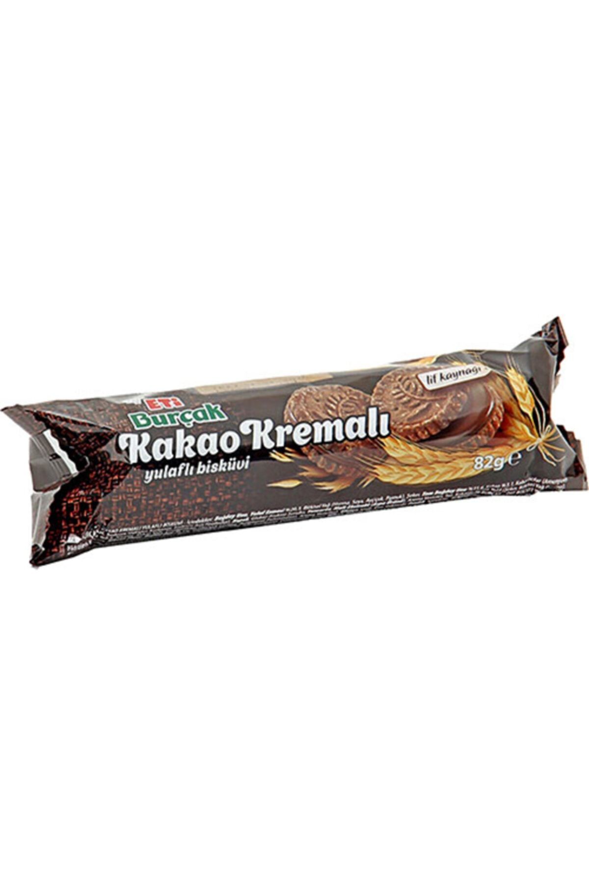 Eti Burçak Kakao Kremalı Yulaflı Bisküvi 82 Gr.