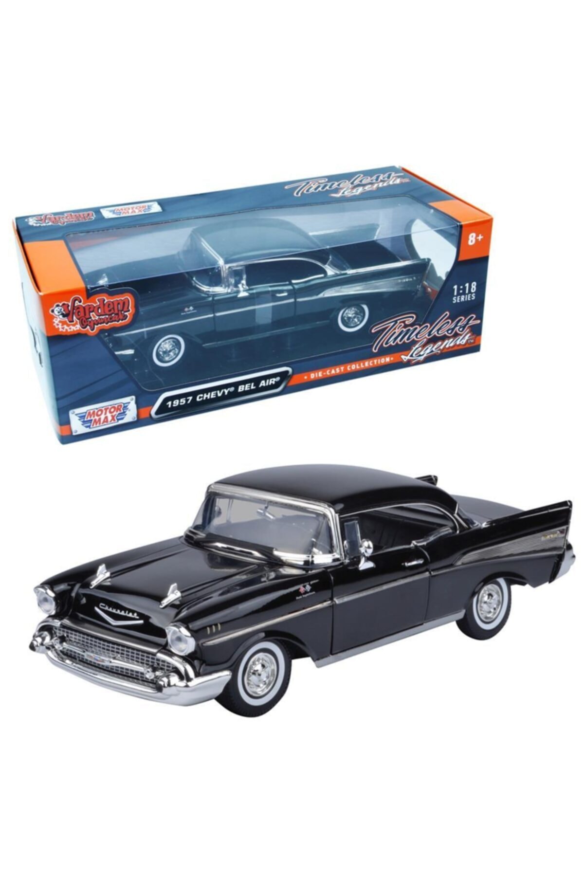 VARDEM OYUNCAK Chevy Bel Air 1957 Model Araba 1:18