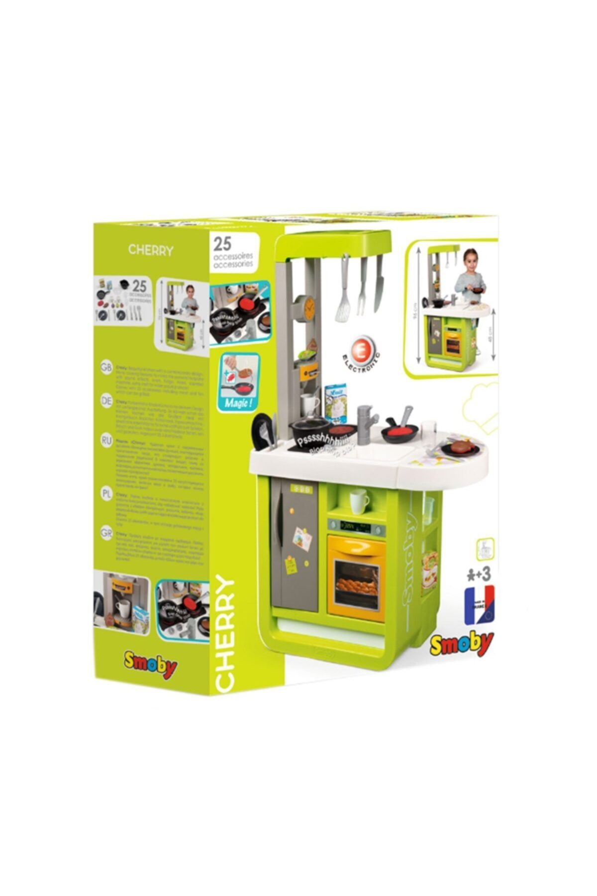 Smoby ÇocukElektronik Mutfak Kiraz Modeli