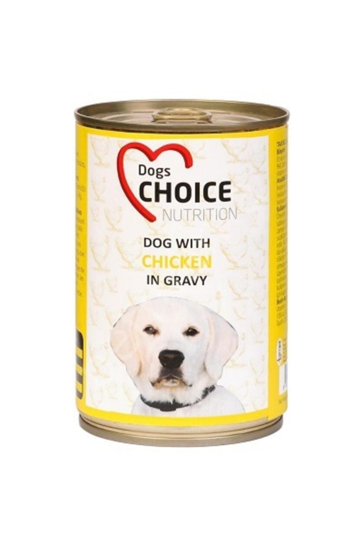Choice Dogs Tavuk Etli Pate Köpek Konservesi 400 Gr * 24 Adet