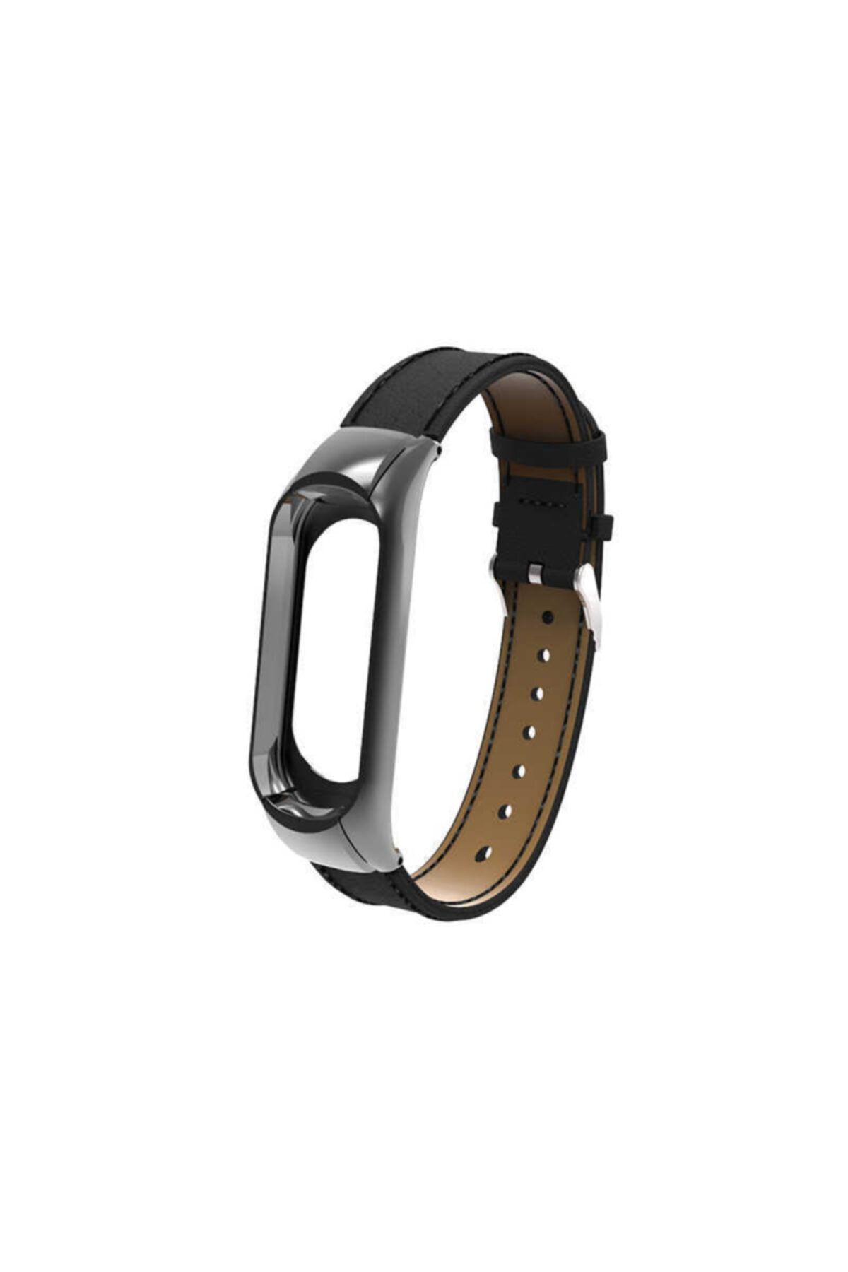 noktaks Xiaomi Mi Band 3 Krd-07 Uyumlu Deri Kordon