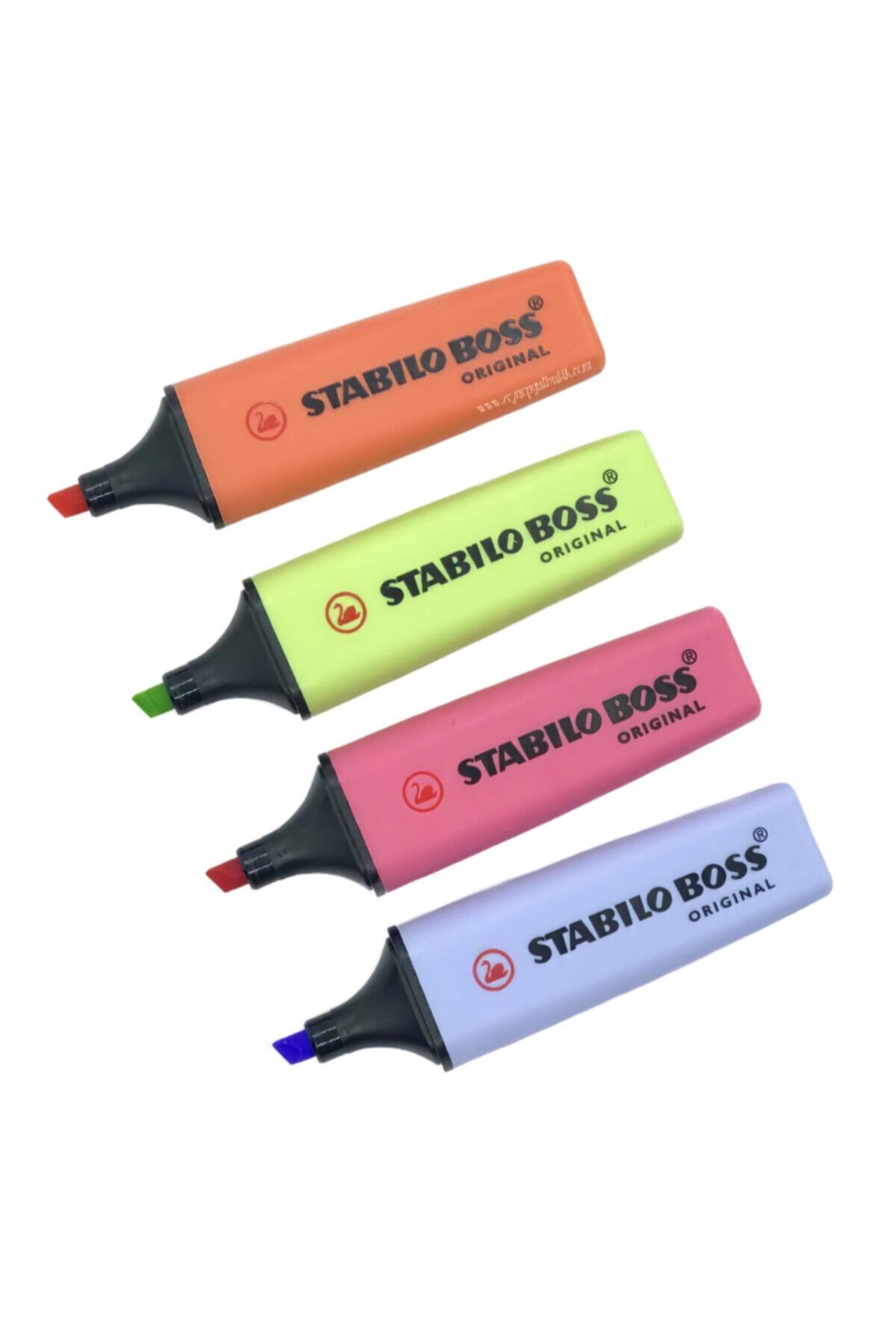 Stabilo Boss Yeni 4’lü Pastel Renkler