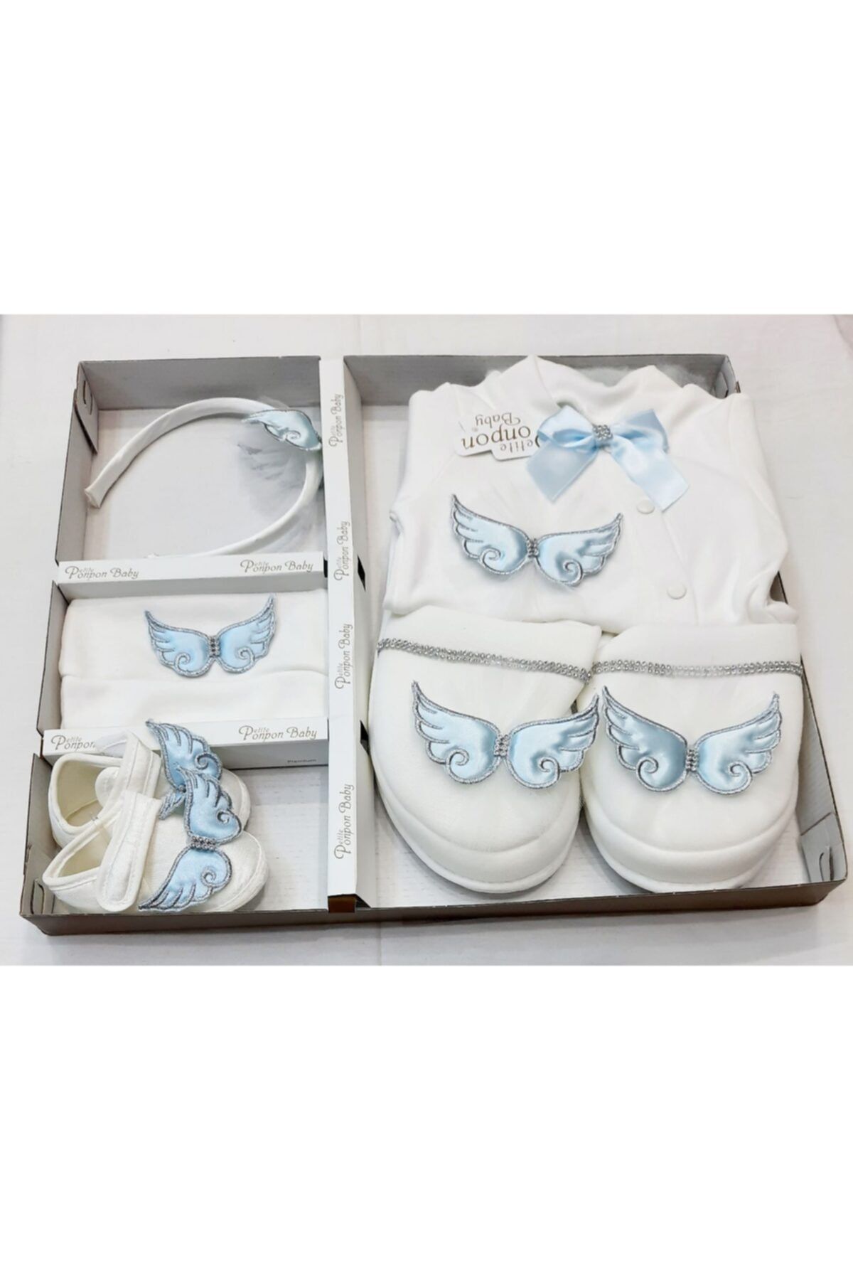 BERKAY Sun Tekstil'den Anne Ve Bebek Lohusa Takımı 5 Parça