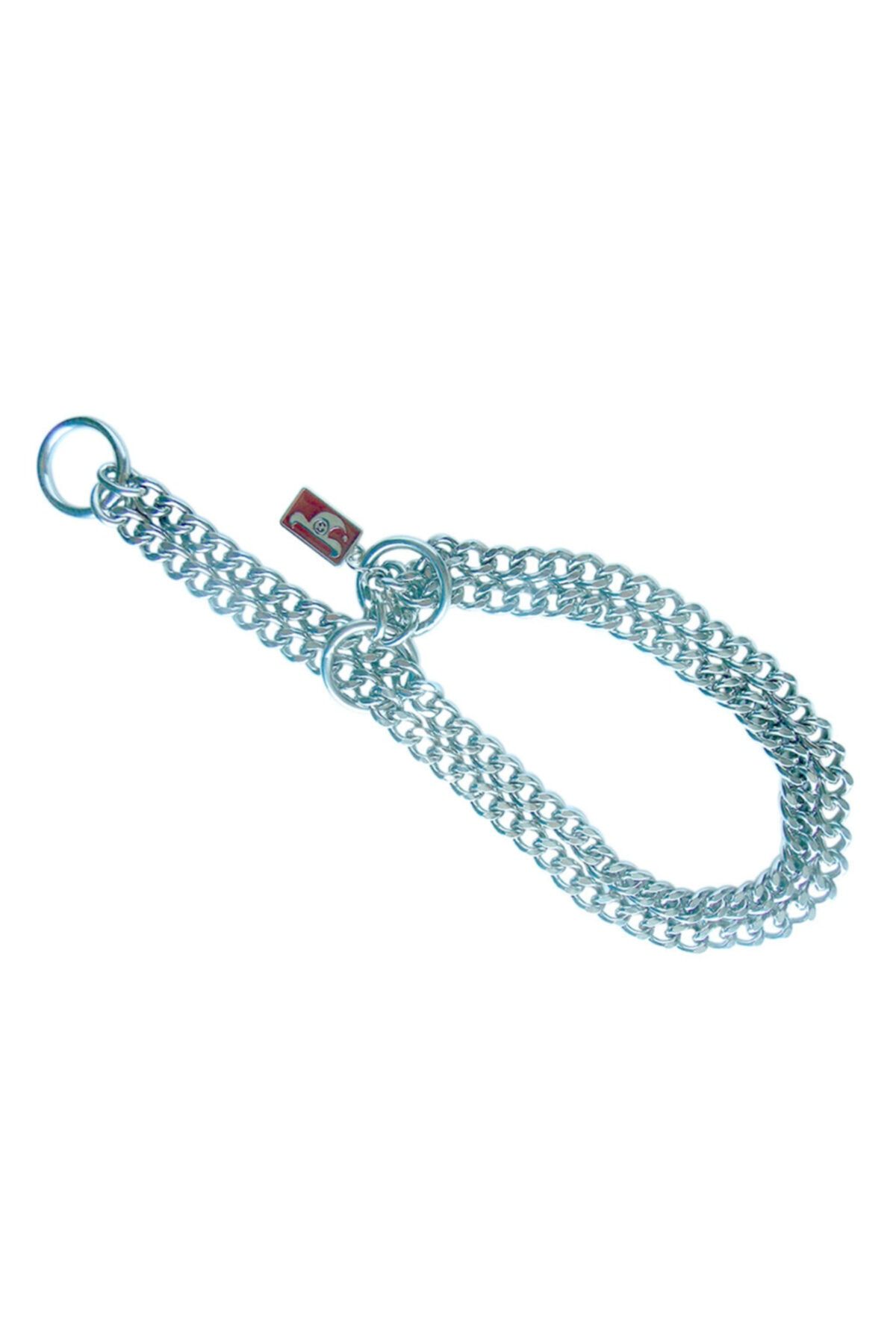 HİLALSHOP Percell Zincir Boyun Tasması Ikili
