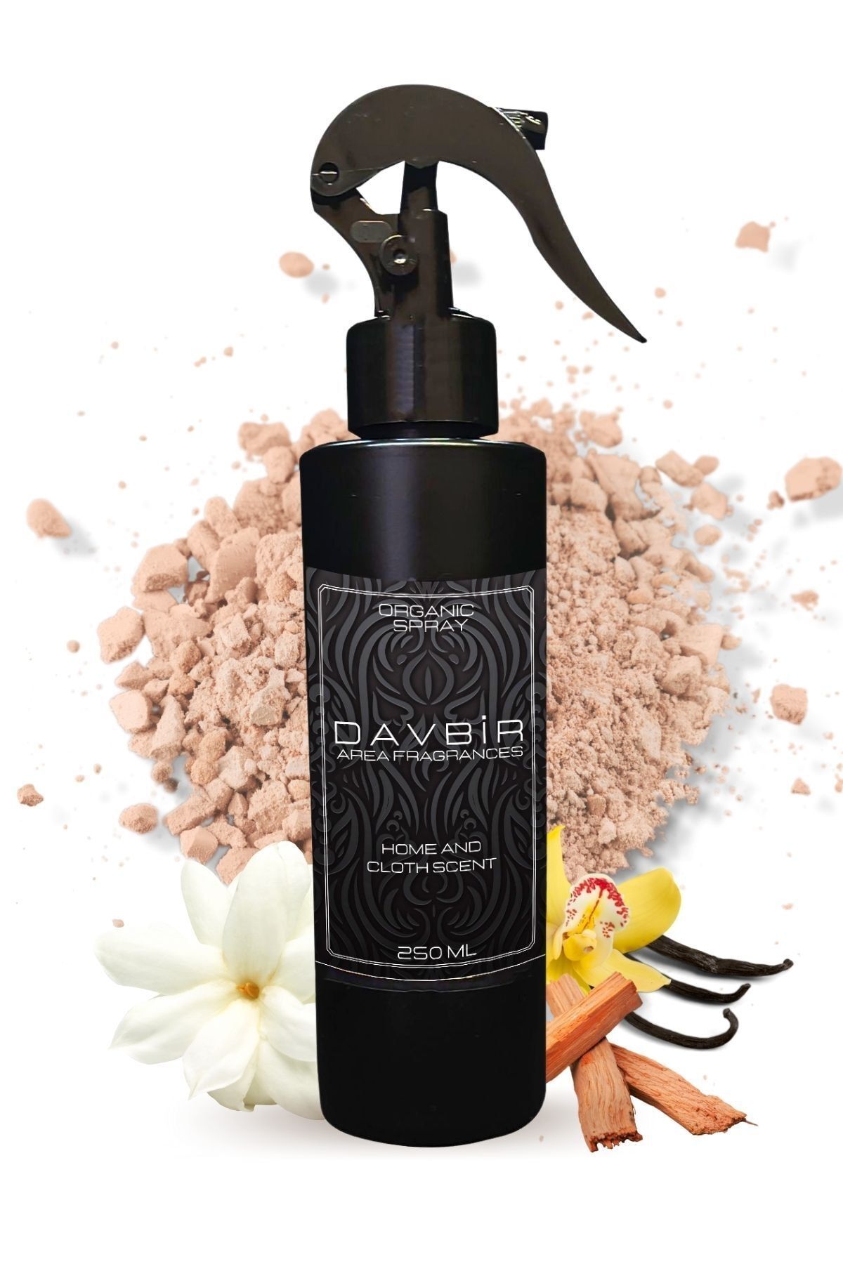 Davbir Powder Pleasure Oda Ve Çamaşır Spreyi Doğal Oda Ve Çamaşır Kokusu 350ml