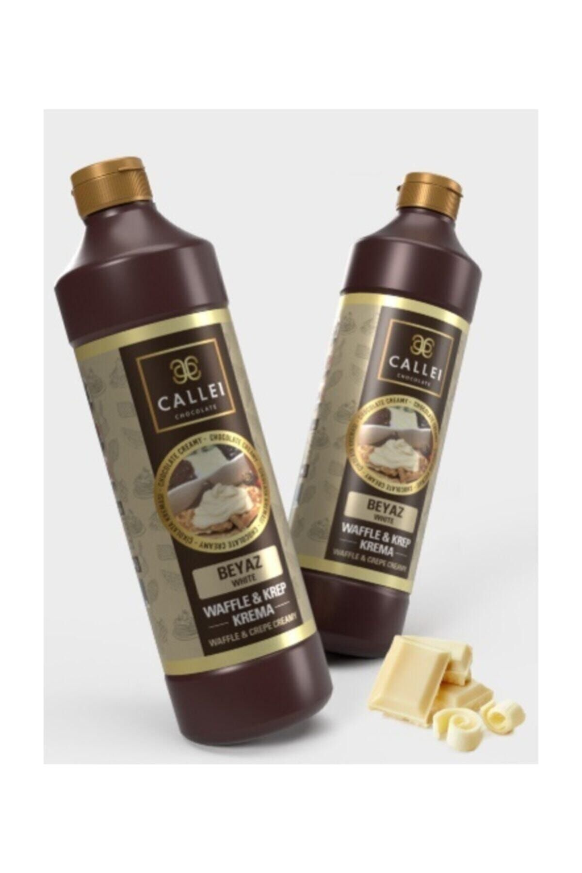 Callei Beyaz Waffle-dondurma-krep-pankek Sos 1000gr