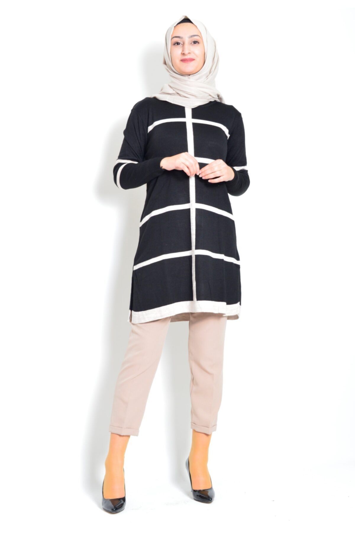 Moda Esinti Esinti Kadın Triko Tunik